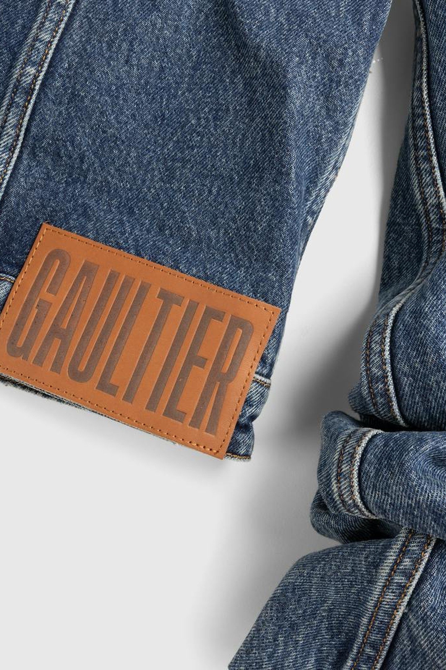 JEAN PAUL GAULTIER – DENIM JACKET WITH OVERSIZED SLEEVES 3