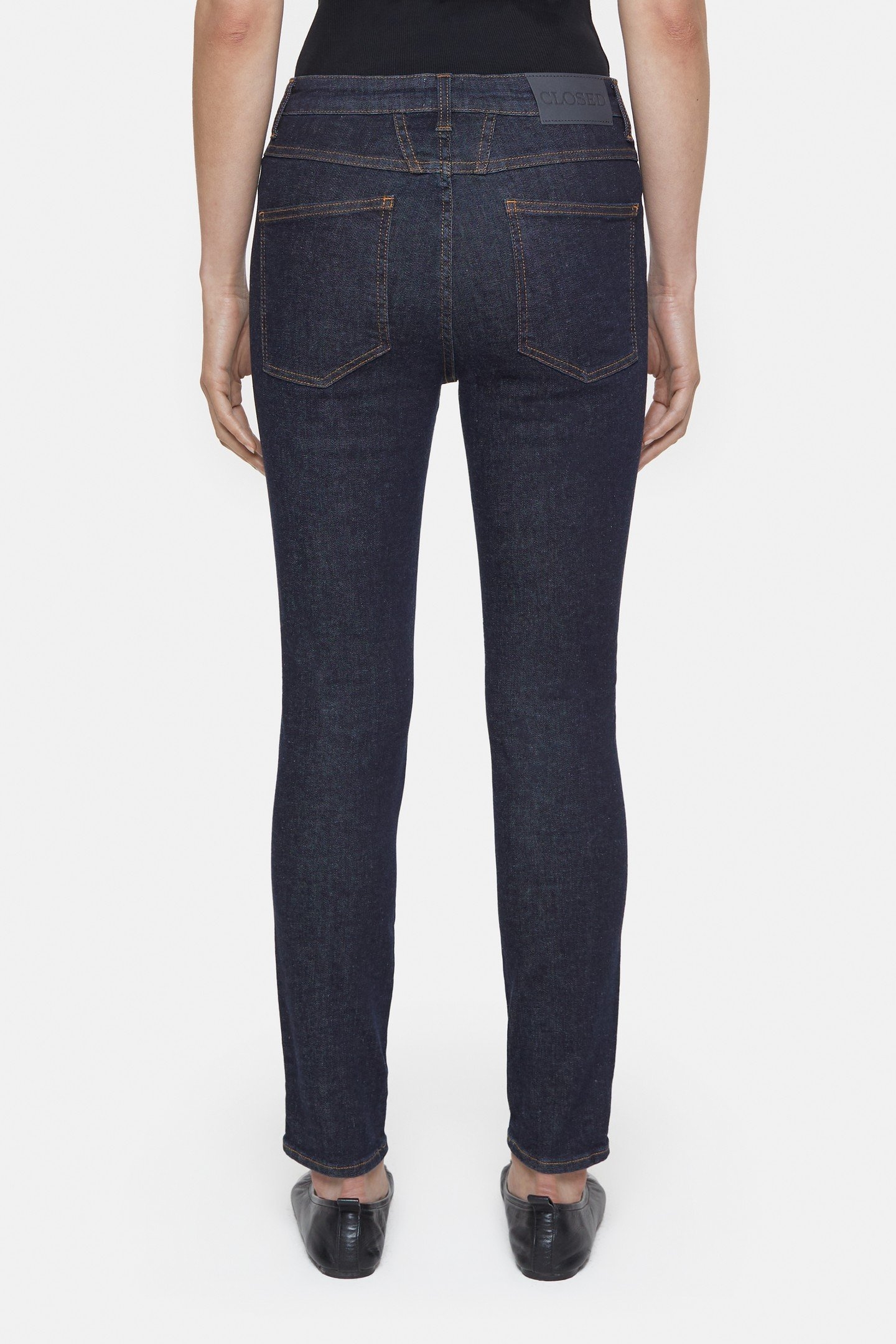 SKINNY PUSHER JEANS DARK BLUE 4