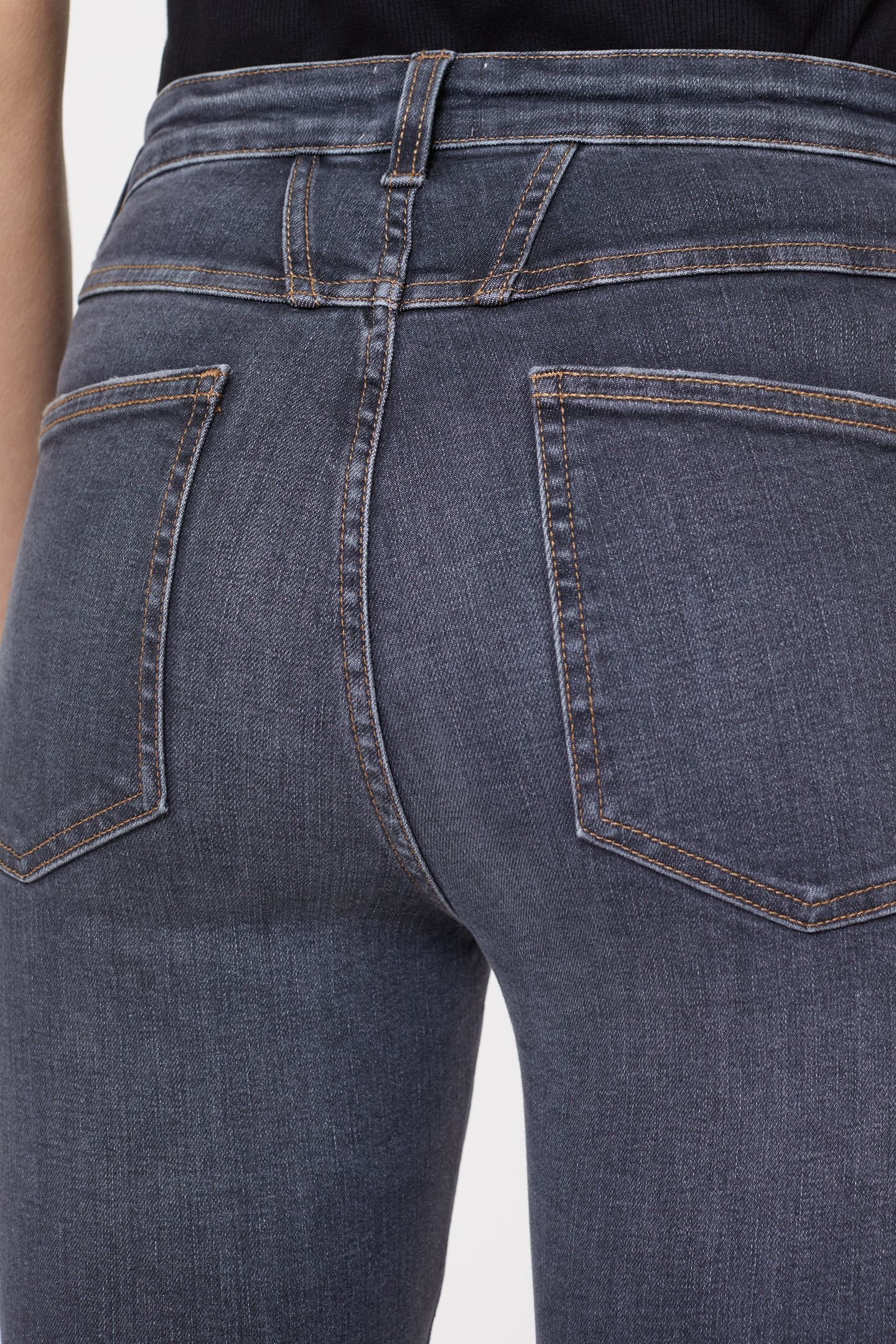 SKINNY PUSHER JEANS DARK GREY 5