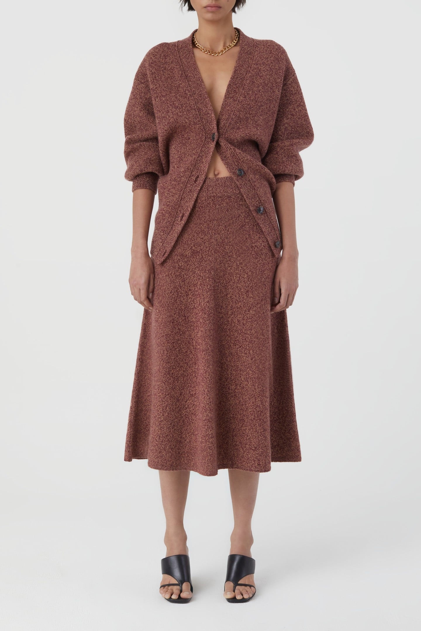 KNITTTED SKIRT A LINE SKIRTS JAM 3