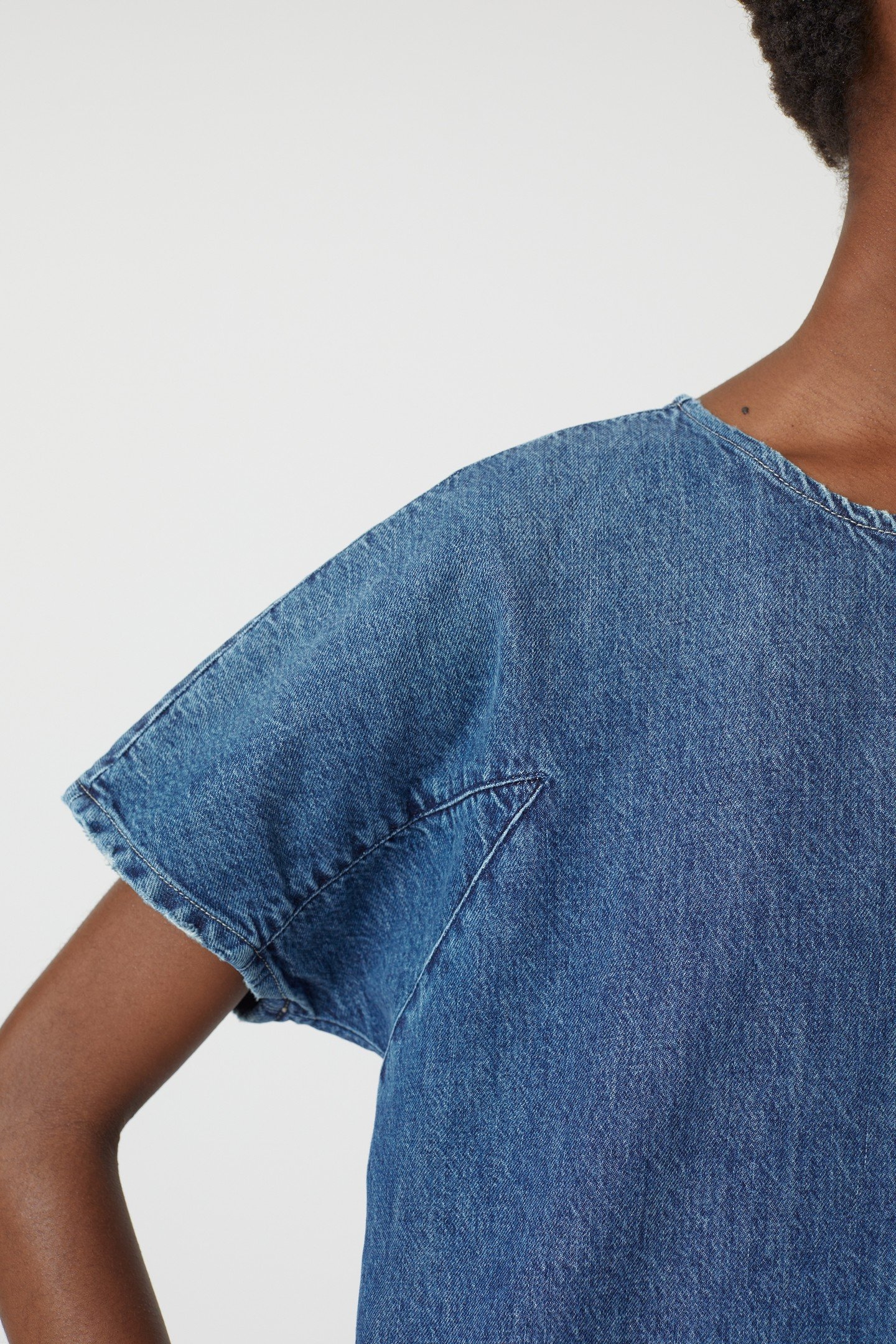 SHIFT DRESS DARK BLUE 8