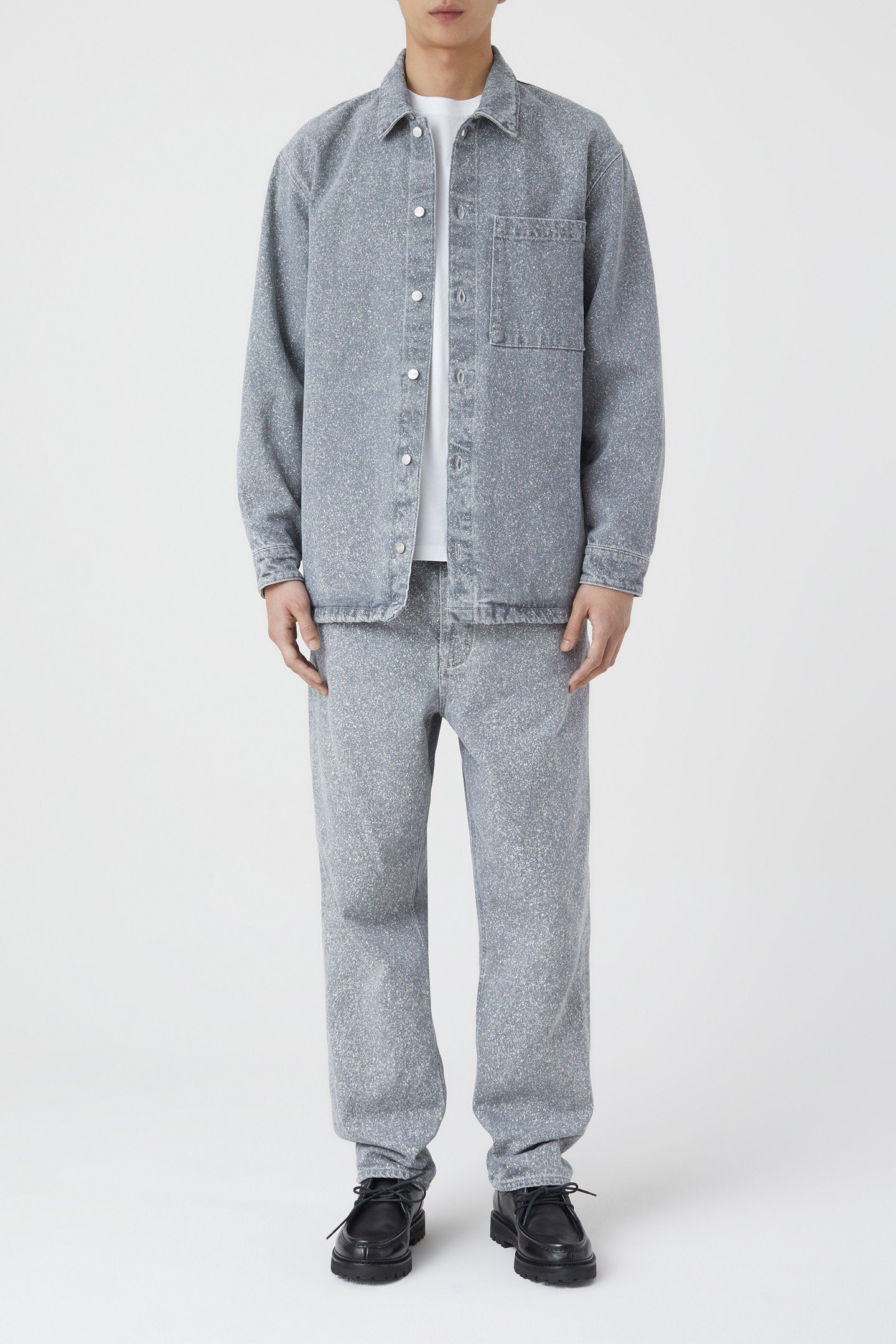 OVERSHIRT & BLOUSES MID GREY 2