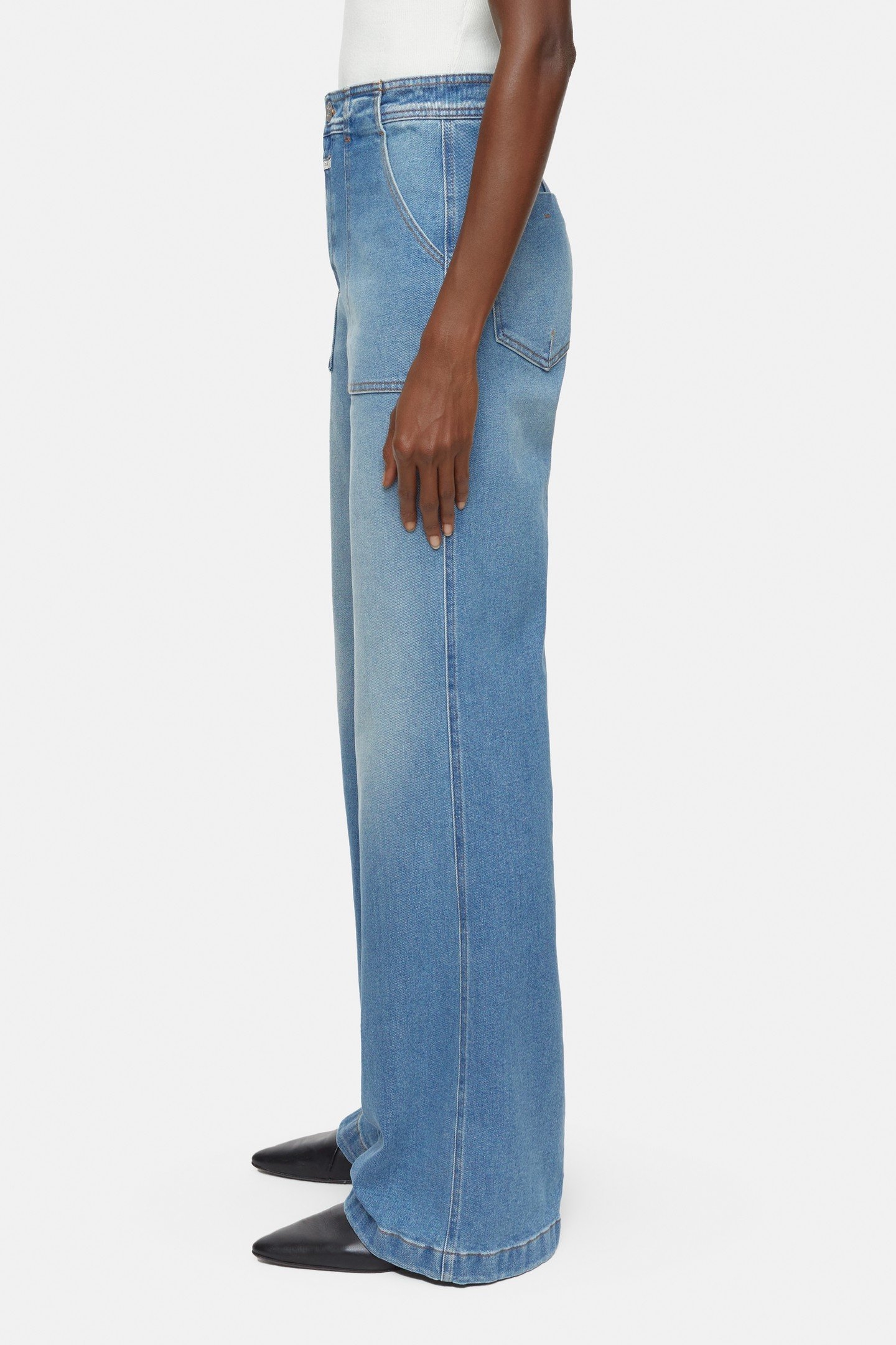 ARIA JEANS MID BLUE 5