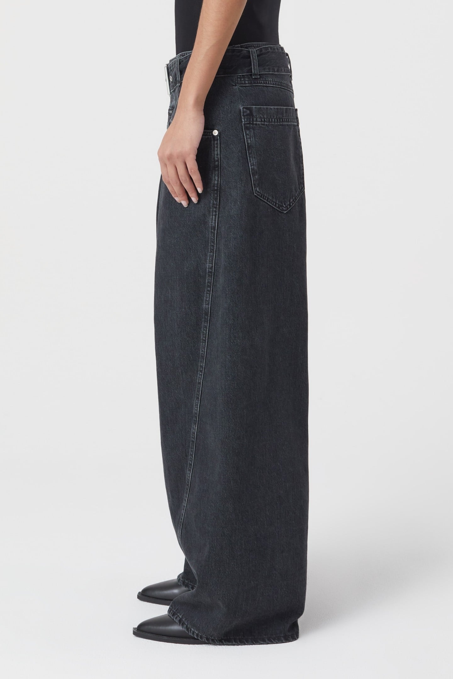 BAGGY-X JEANS DARK GREY 4