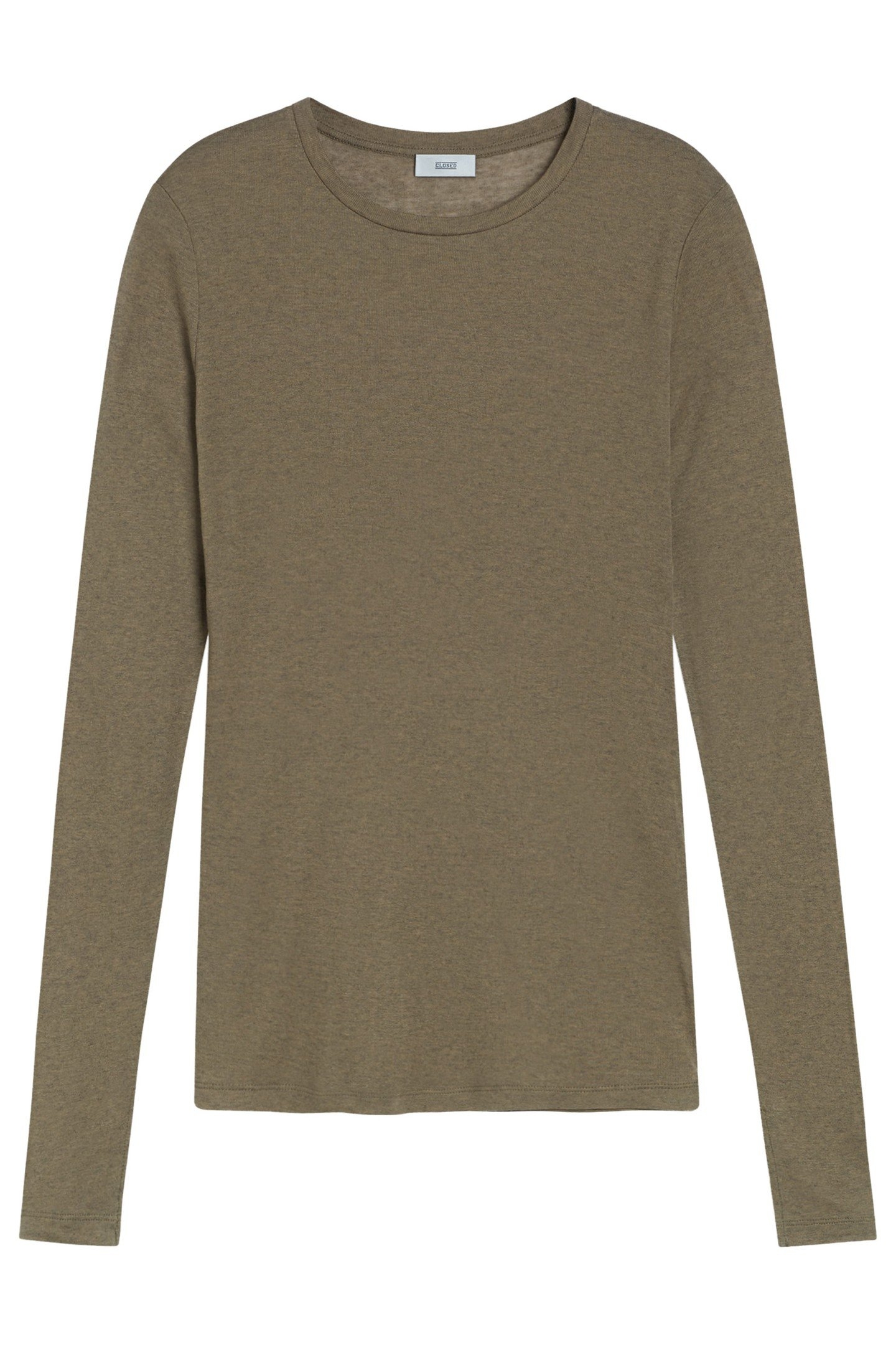 CREW NECK LONGSLEEVE T-SHIRTS OLD PINE 4