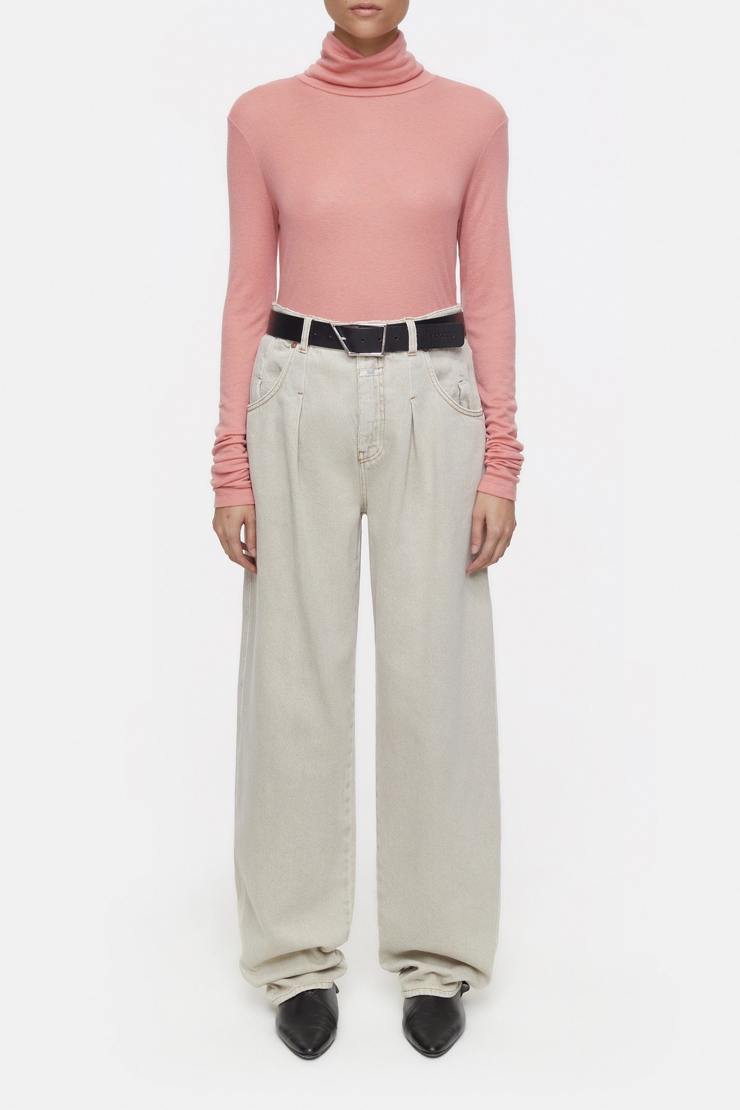 TURTLE NECK LONGSLEEVE T-SHIRTS ROSE DUST 6