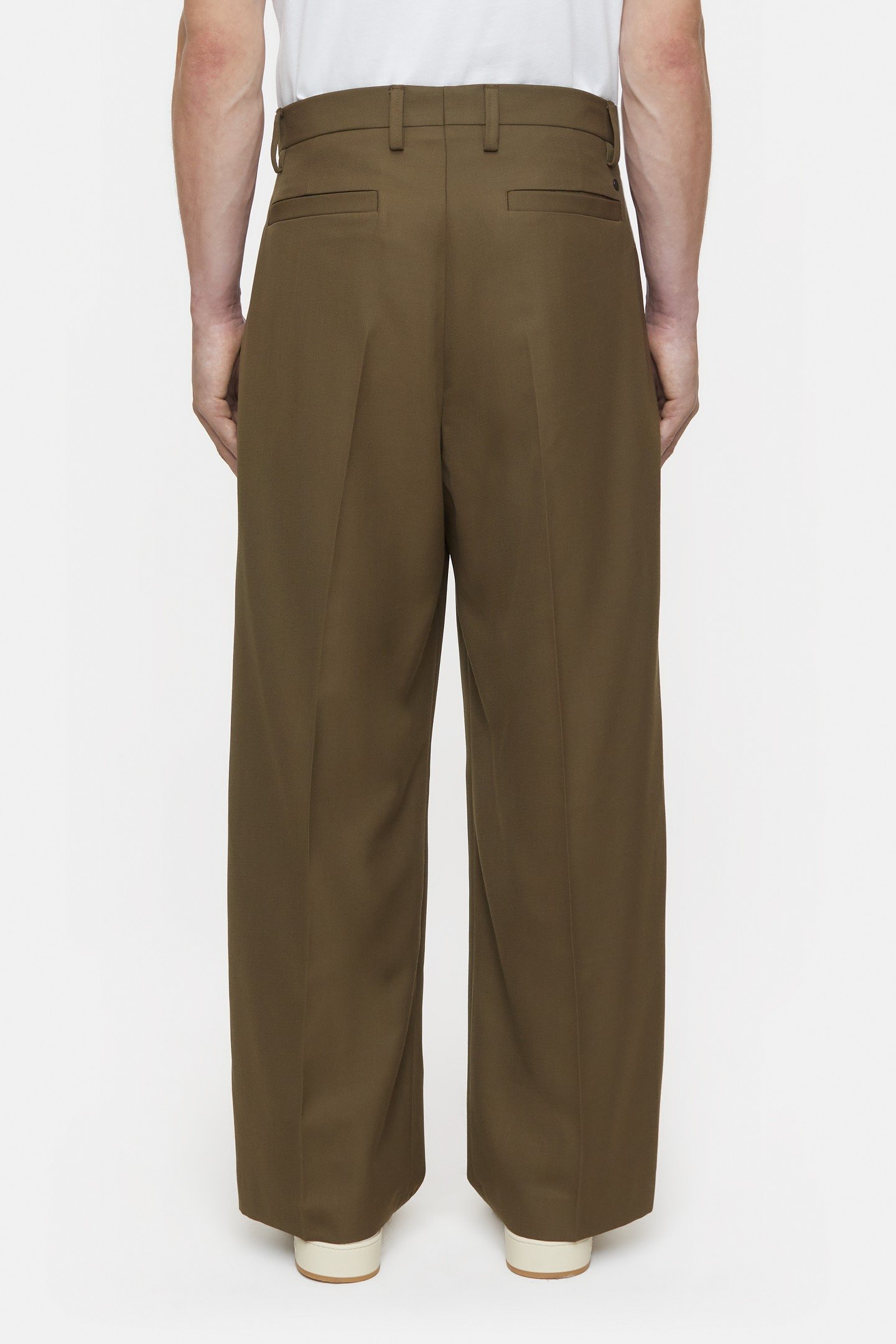 HOBART WIDE PANTS TEAK WOOD 4