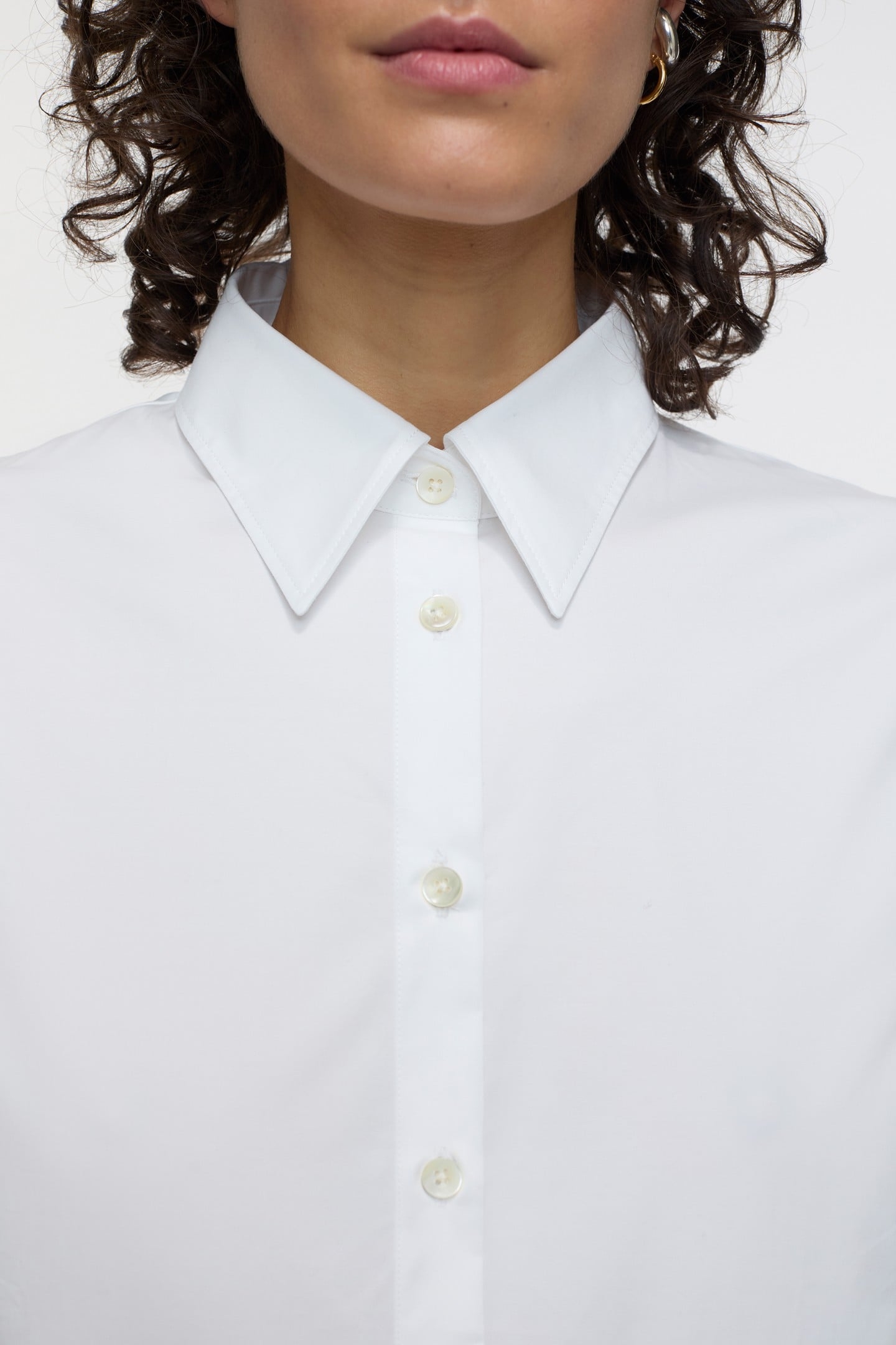 WAISTED SHIRT & BLOUSES WHITE 4