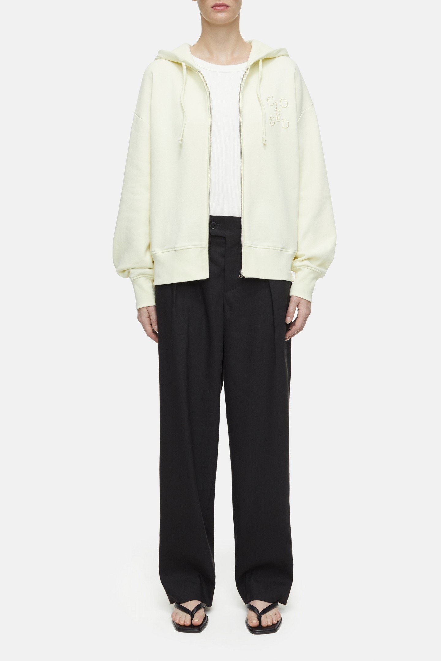 ZIP JACKET T-SHIRTS VANILLA 5