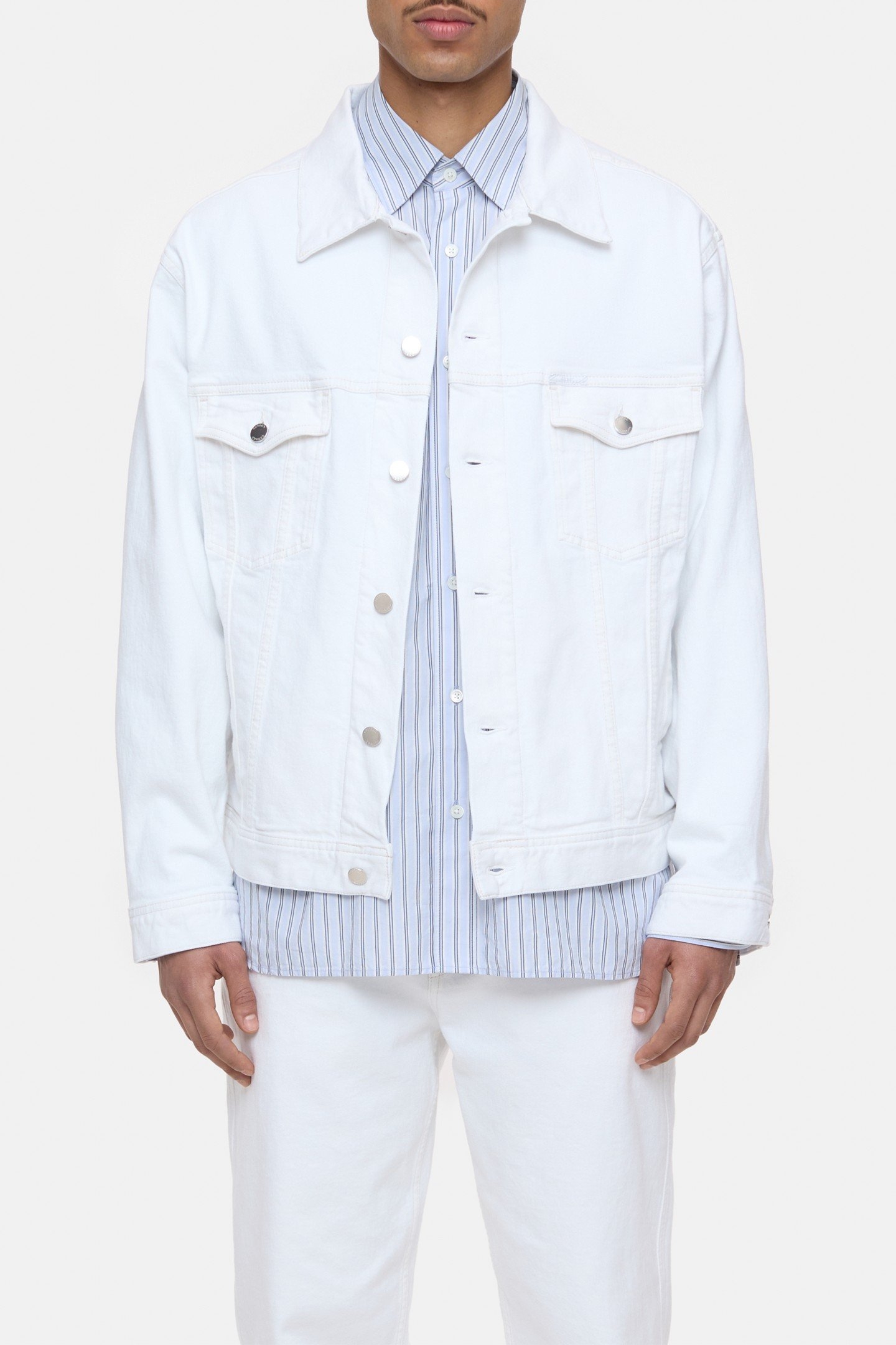 DENIM JACKET IVORY 7