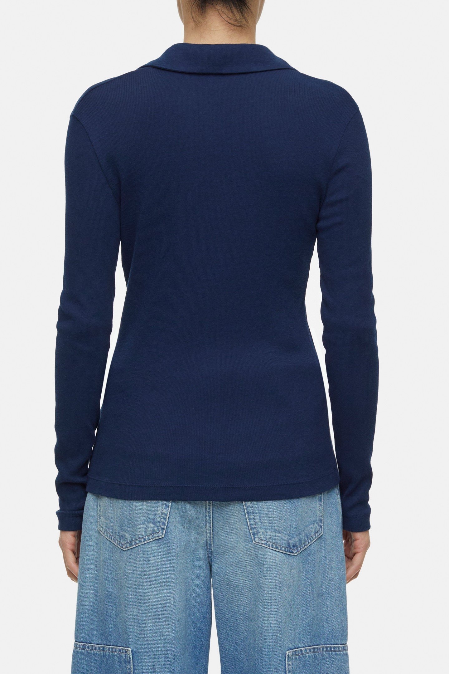 POLO LONGSLEEVE T-SHIRTS SPACE BLUE 3