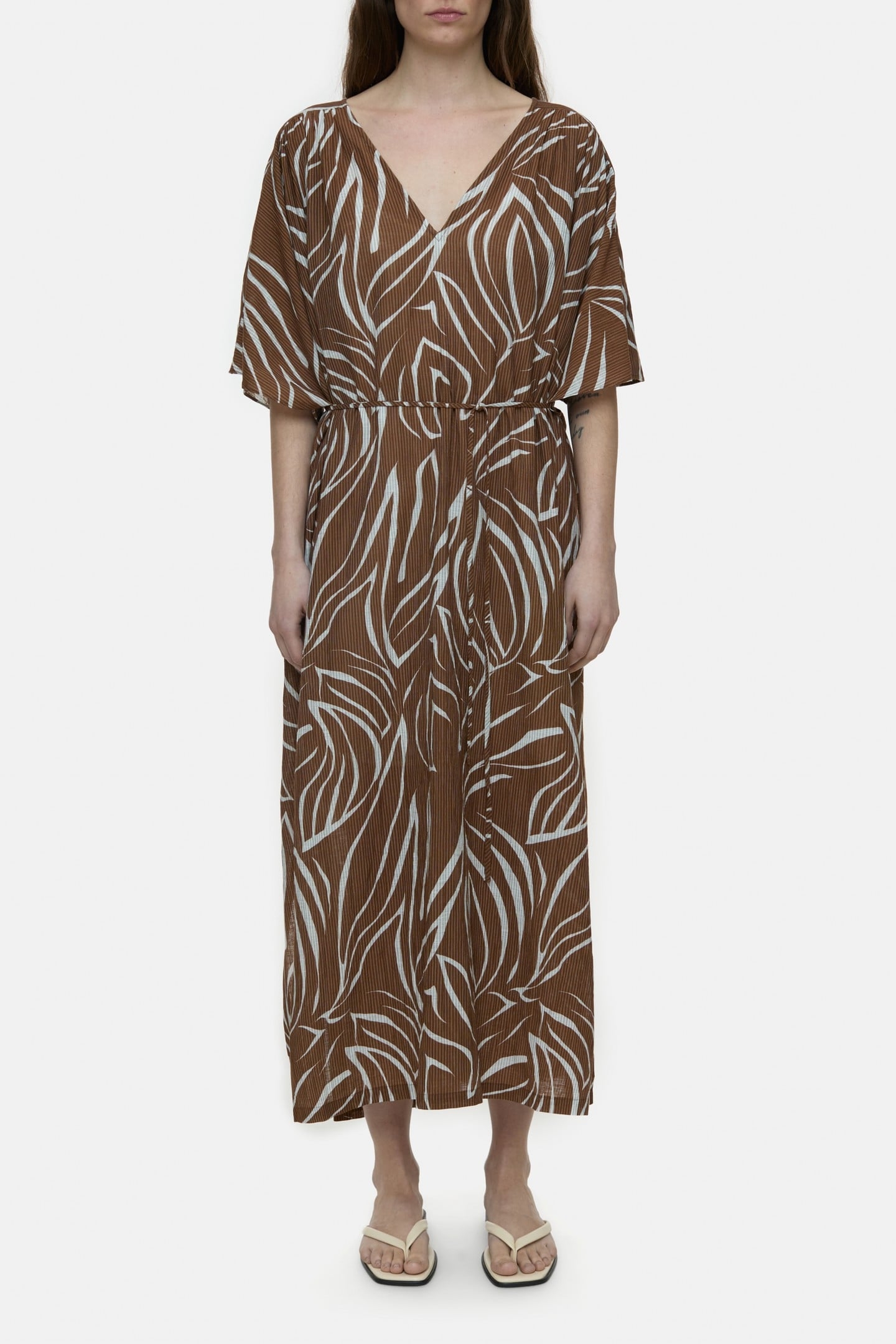 CAFTAN DRESS ARABICA ESPRESSO 1