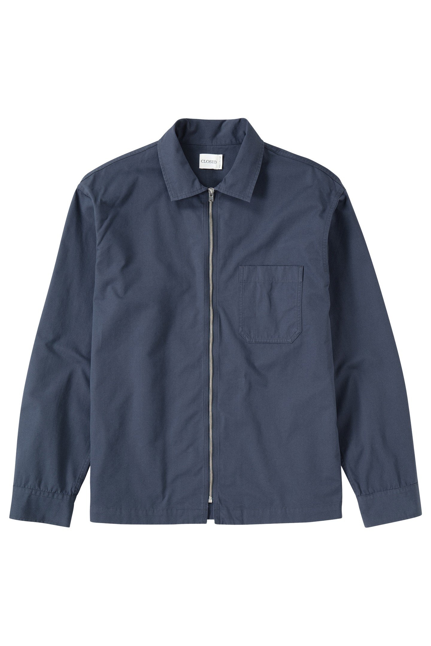 ZIPPED SHIRT & BLOUSES SMOKEY BLUE 1