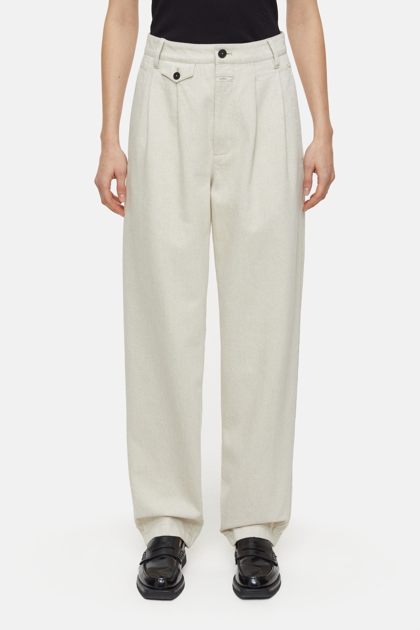 RHOONE JEANS CREME 1