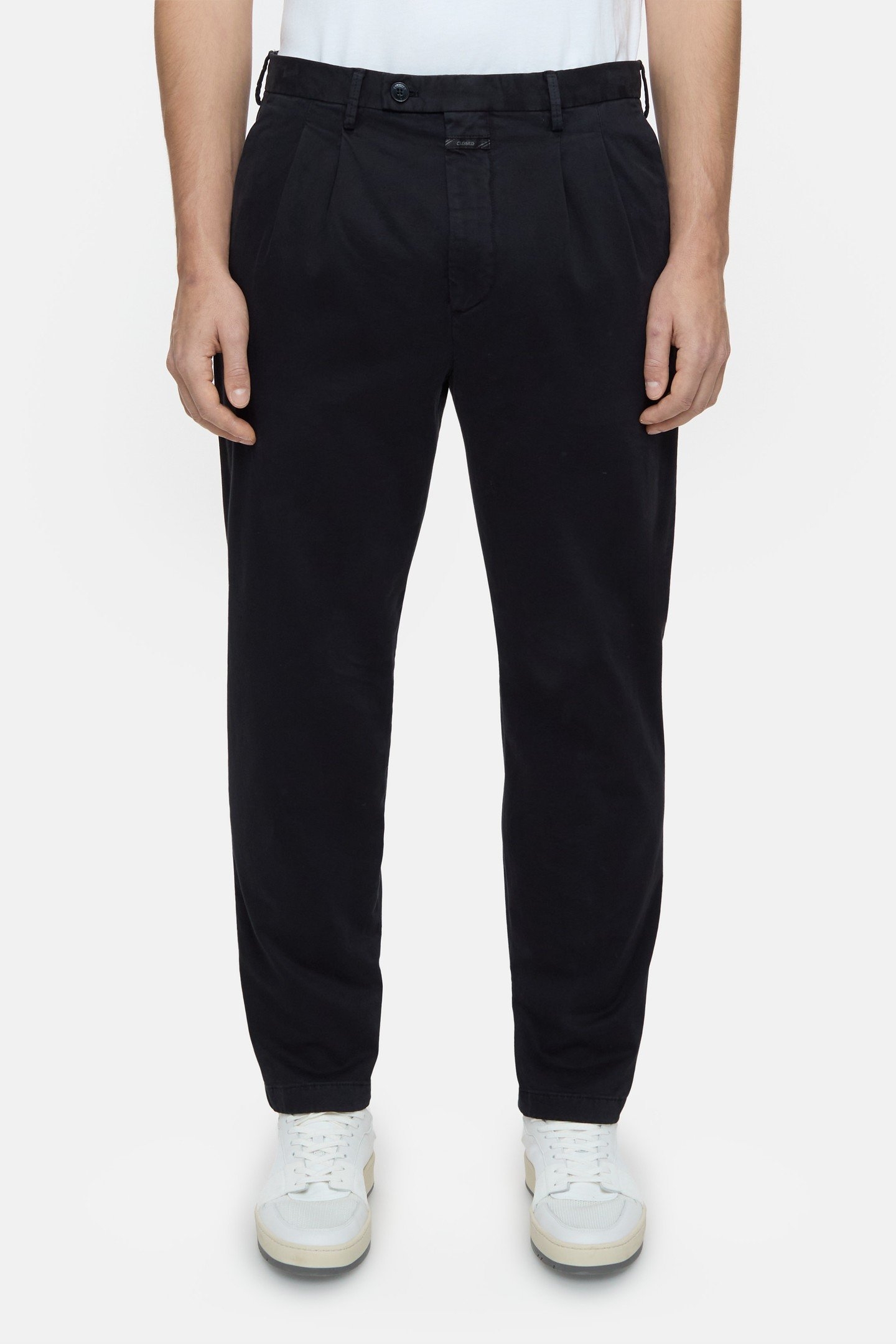 BERGEN TAPERED PANTS BLACK 1