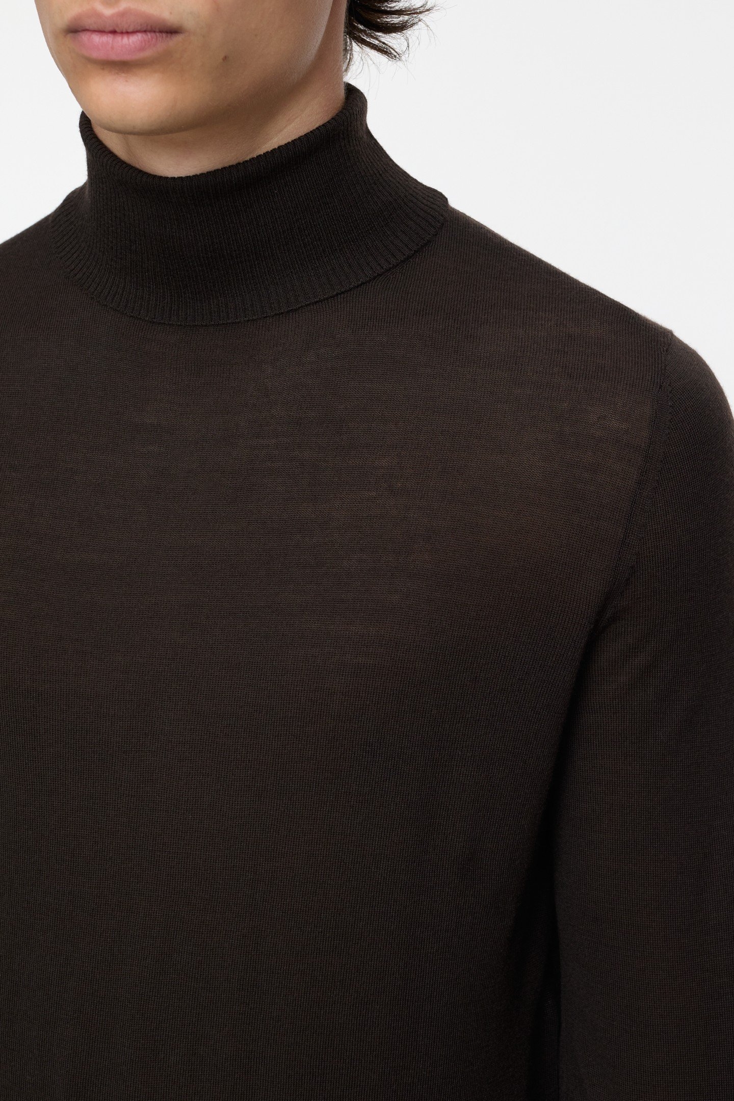 TURTLE-NECK JUMPER KNITS EBONY 3