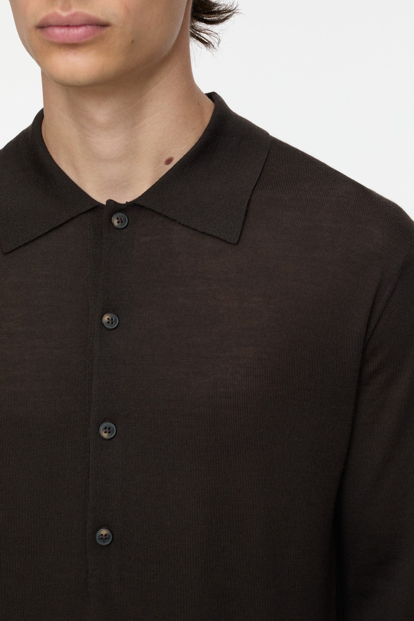 POLO JUMPER KNITS EBONY 5