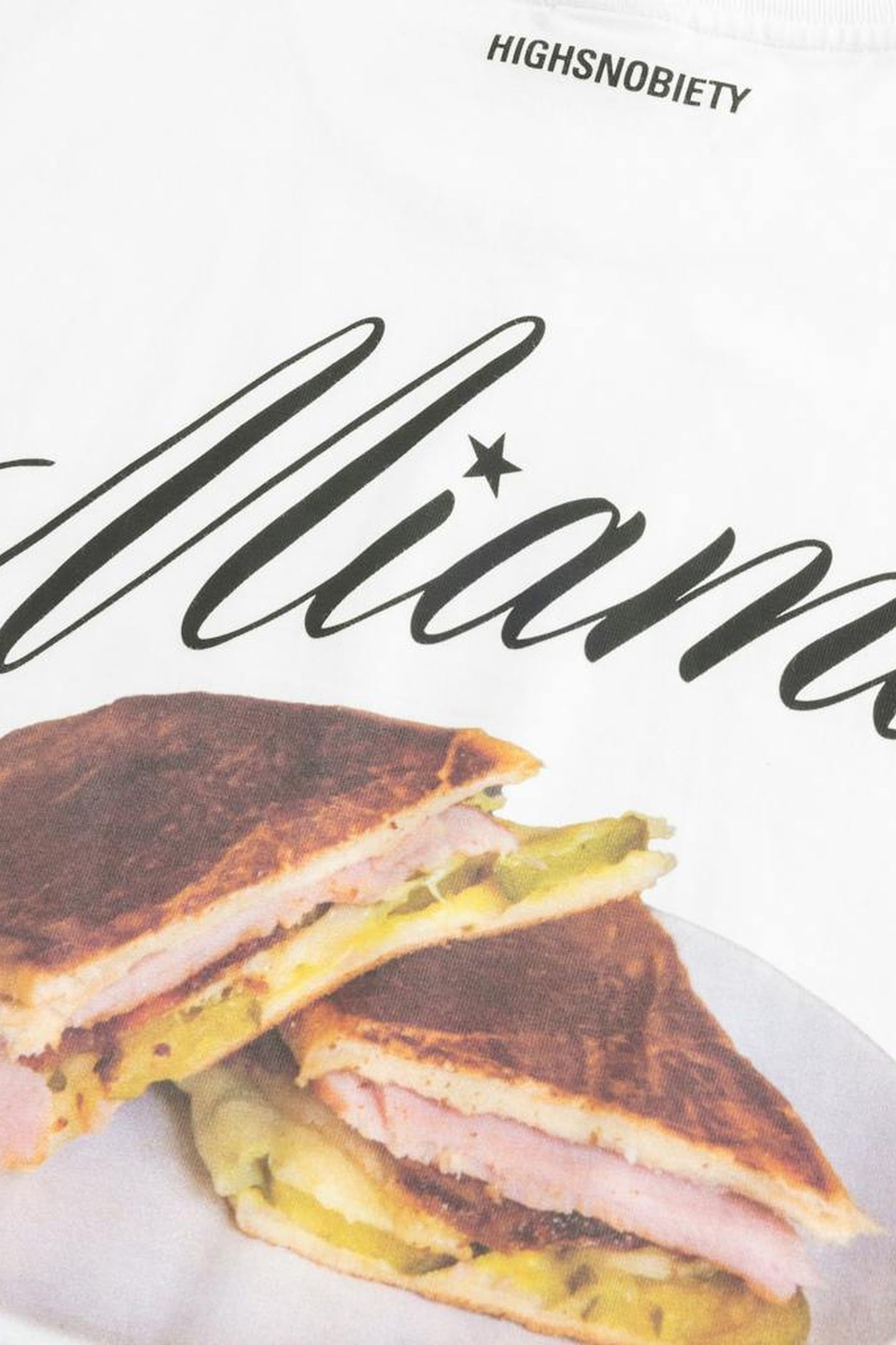 HIGHSNOBIETY – CUBAN SANDWICH T-SHIRT WHITE 5