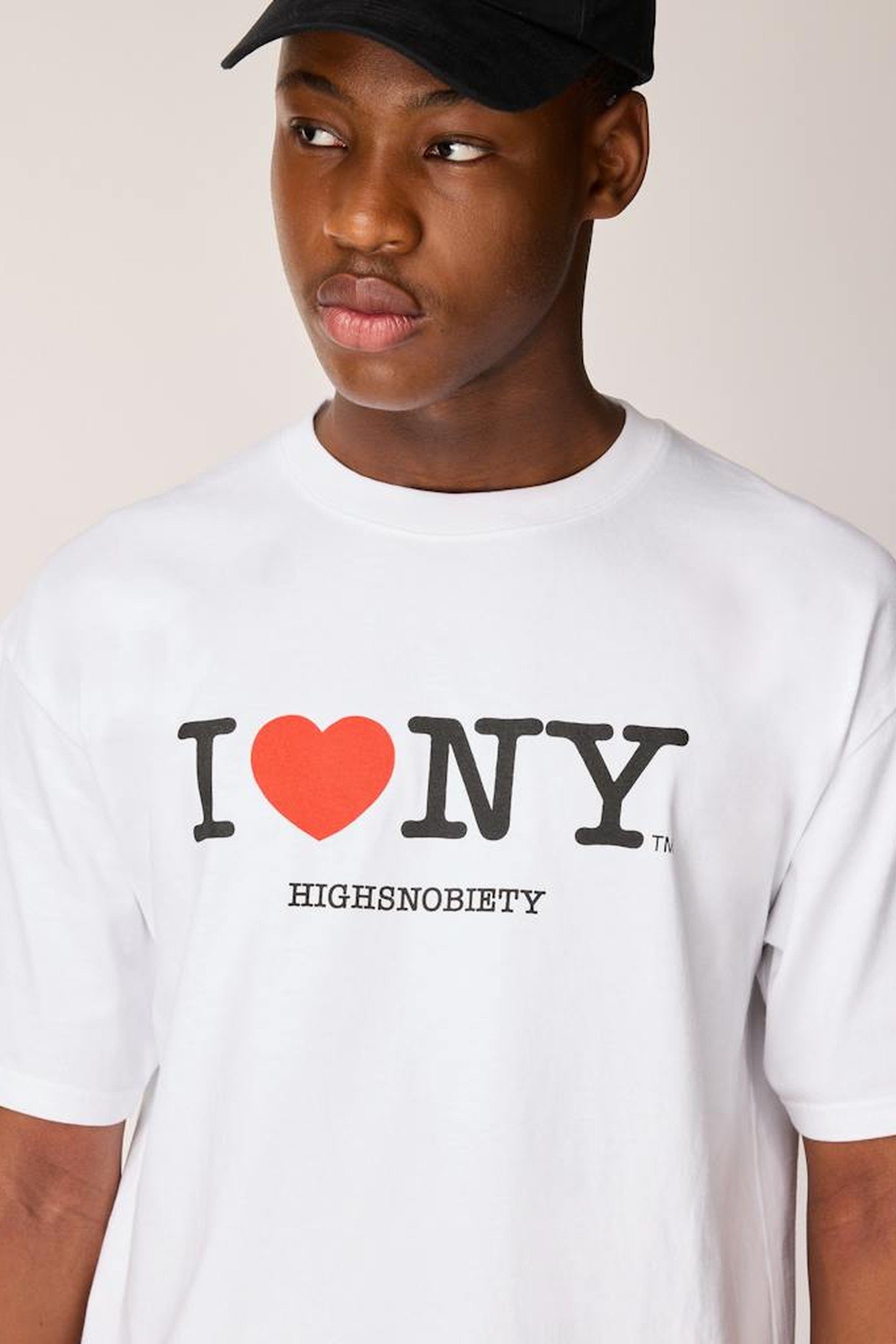 I LOVE NY® X HIGHSNOBIETY – SHORT SLEEVE WHITE 2