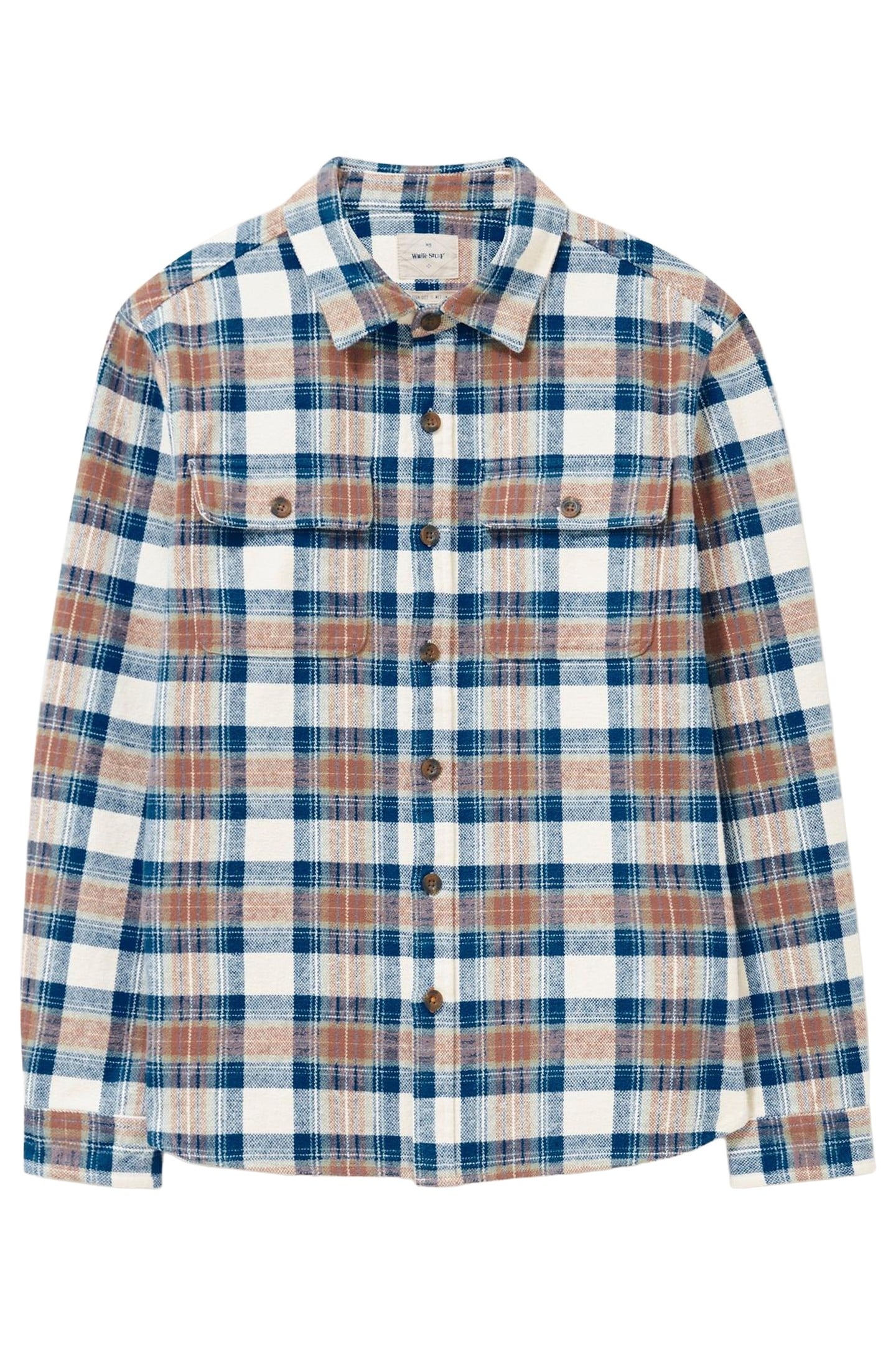 DARWEN CHECK OVERSHIRT BROWN MULTI 3
