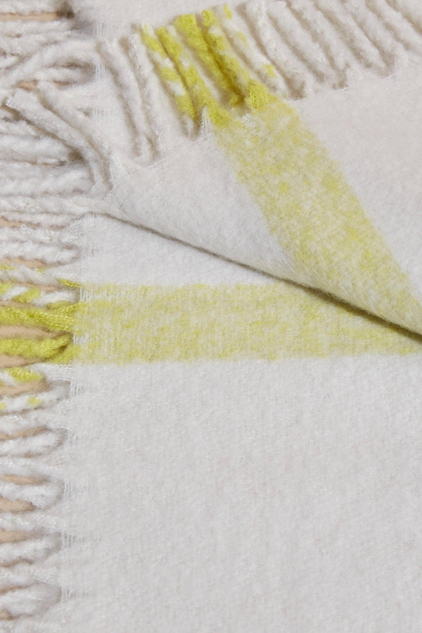 CHECK SUPERSOFT THROW NATURAL MULTI 3