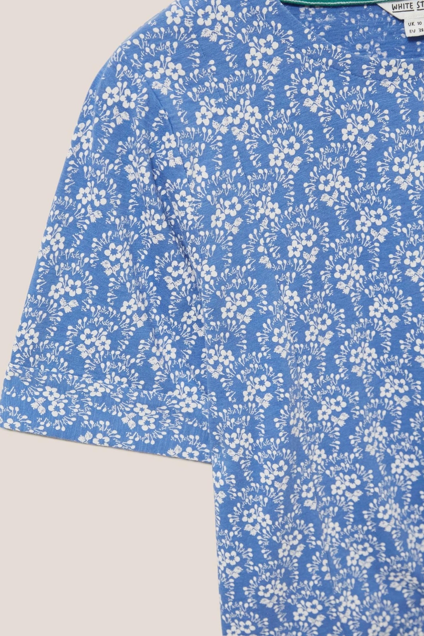 TIE HEM TOP BLUE PRINT 4