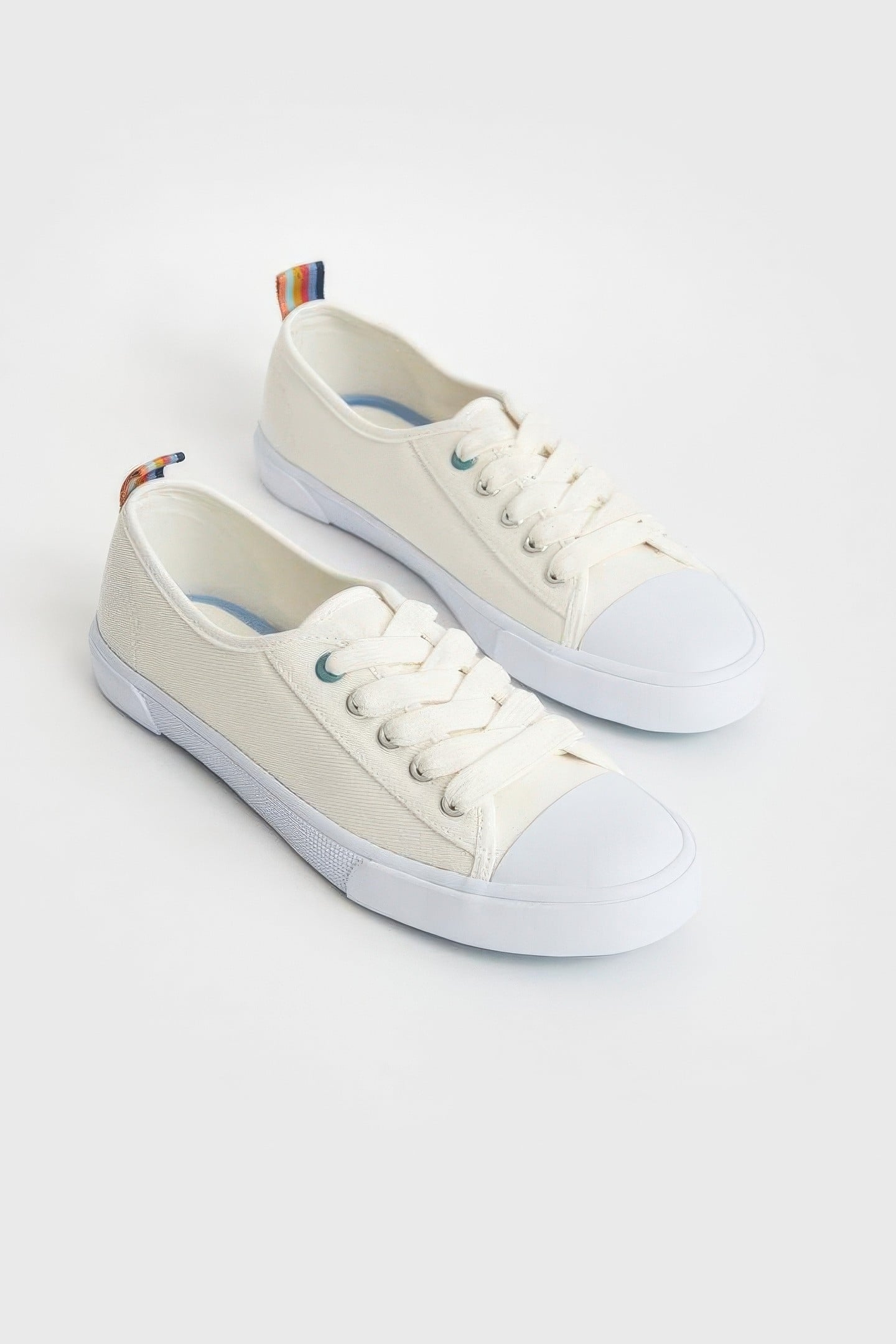 PIPER PLIMSOLL NATURAL WHITE 5