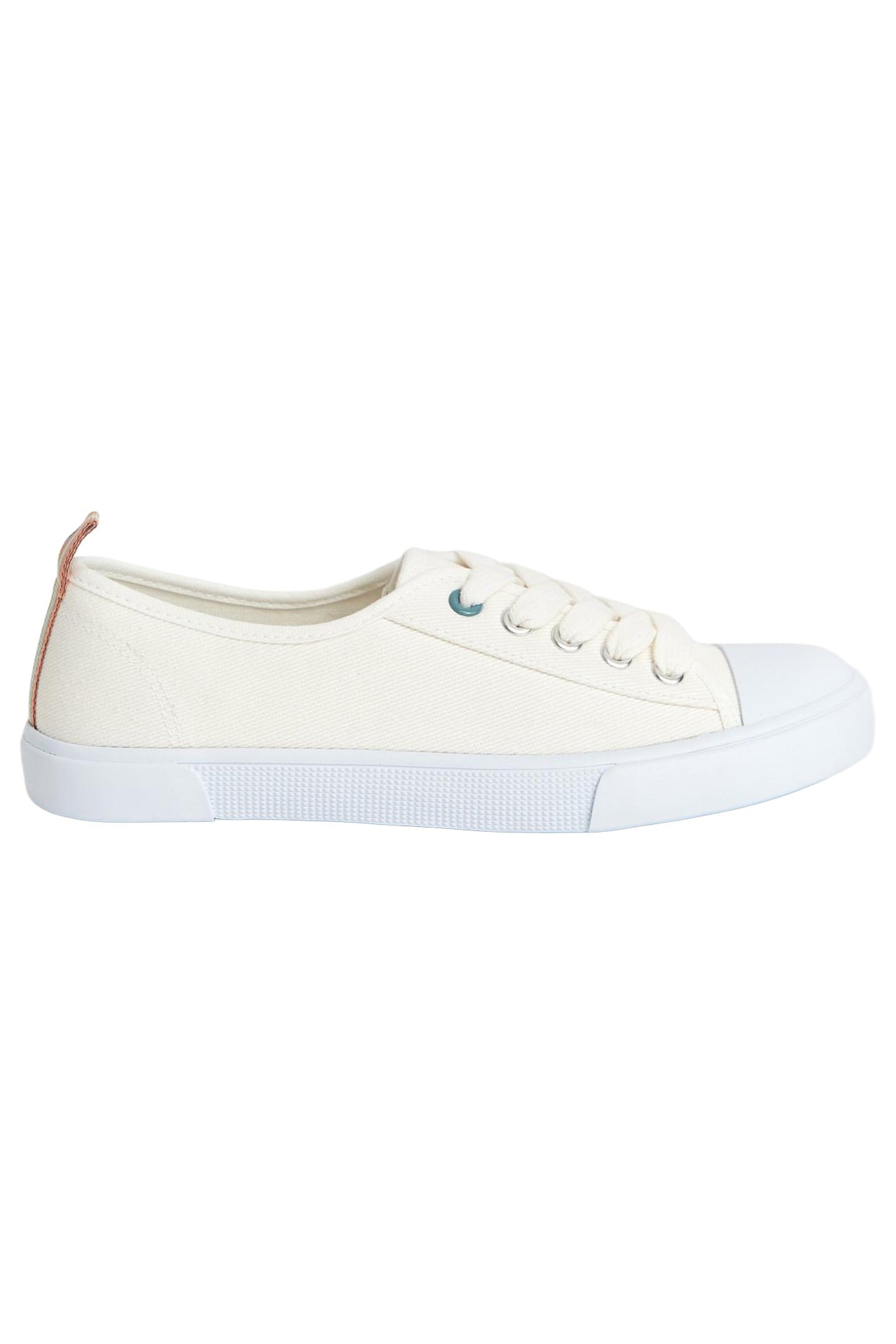 PIPER PLIMSOLL NATURAL WHITE 7