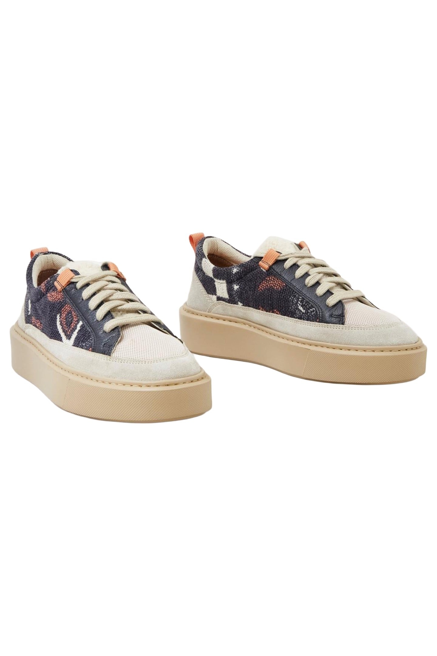 XL EXTRALIGHT SUEDE TRAINER NAVY MULTI 2