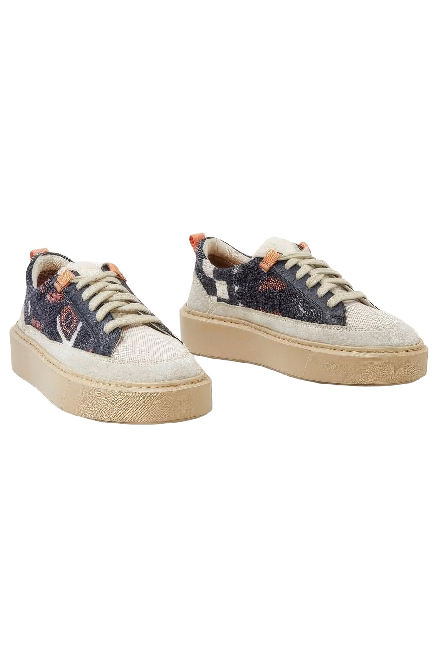 XL EXTRALIGHT SUEDE TRAINER NAVY MULTI 3