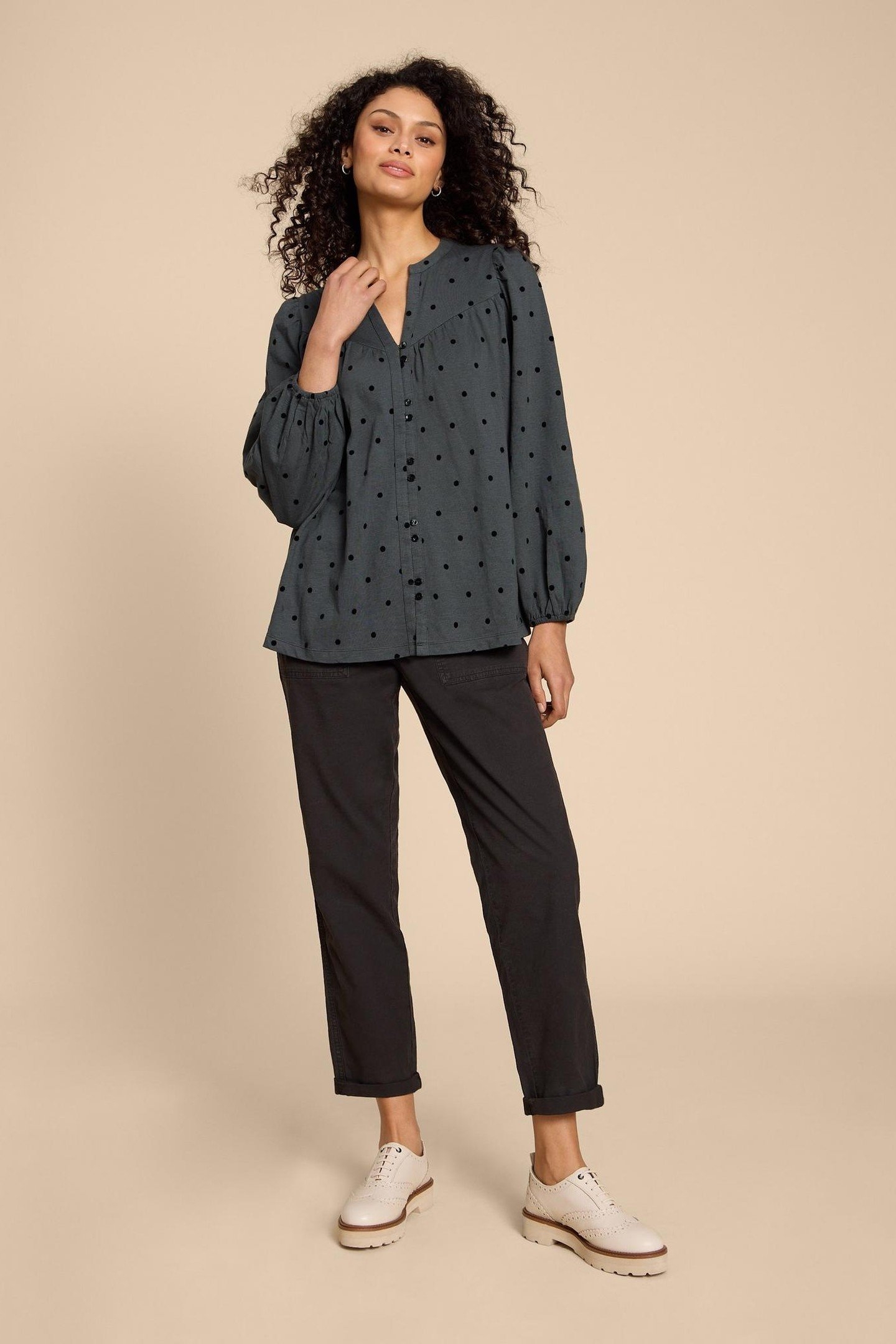 TERESA LONGLINE GREY MULTI 3