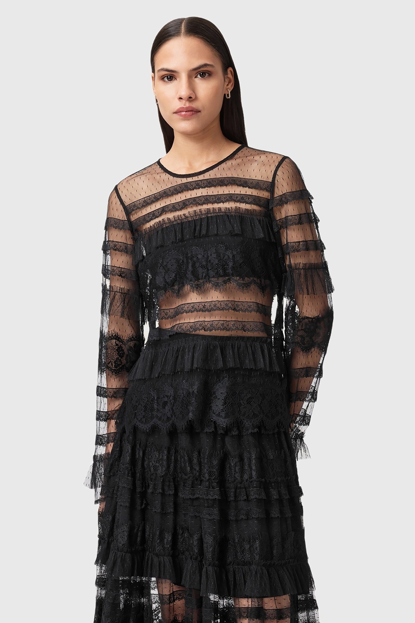 ARLEA TULLE TOP BLACK 1
