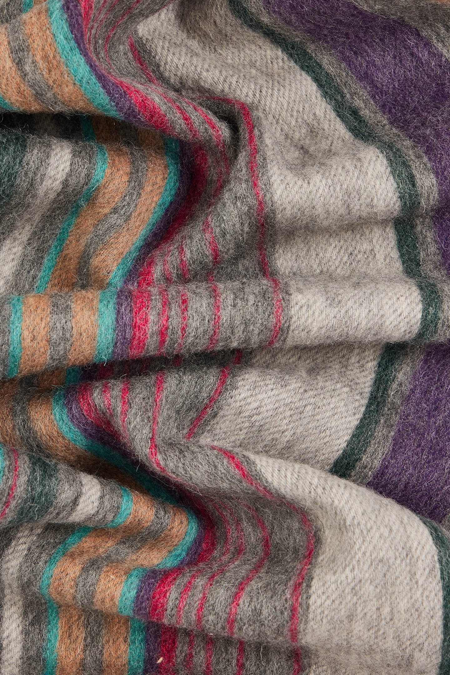 SCARF PS TRENT STRIPE SLATE 4