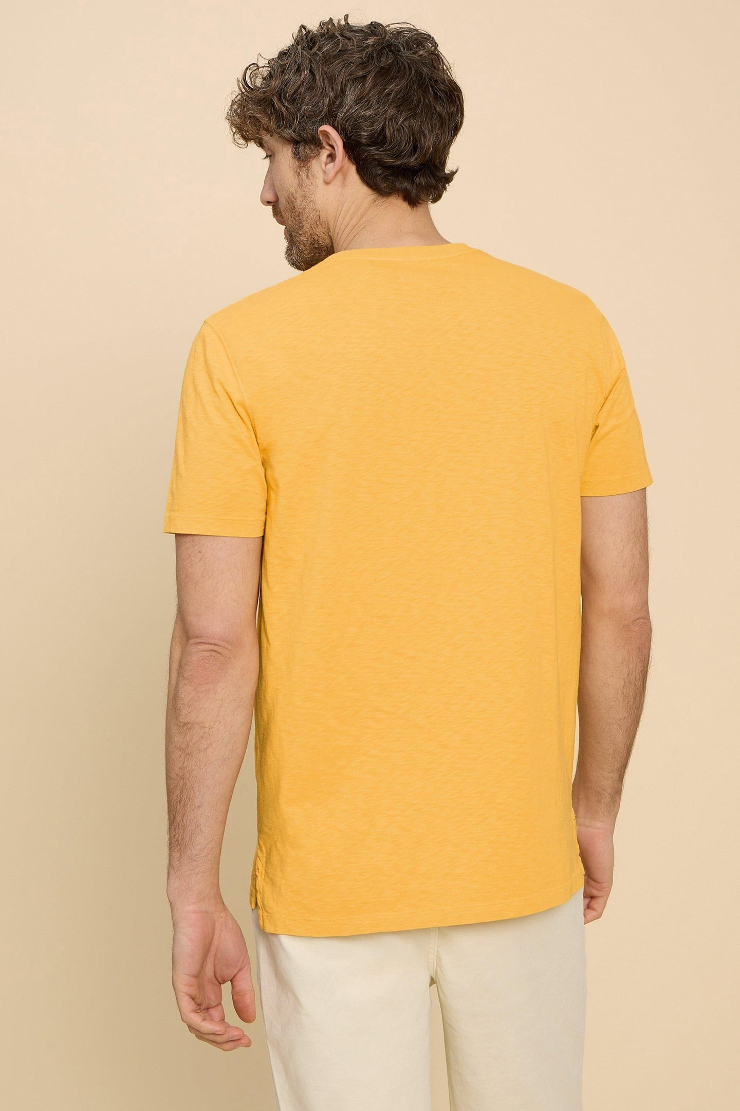 ABERSOCH SHORT SLEEVE TEE DARK YELLOW 5