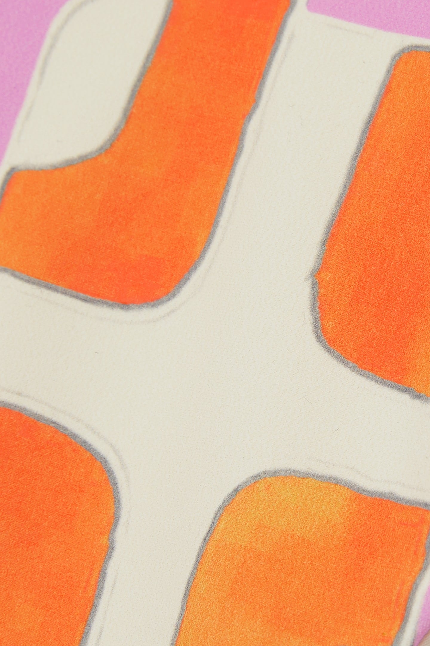 FIXED SIDE BIKINI BOTTOM ORANGE 5