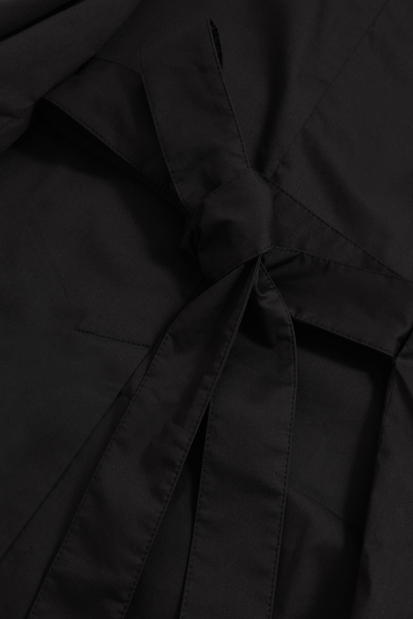 BELTED DB COTTON JACKET BLACK 7