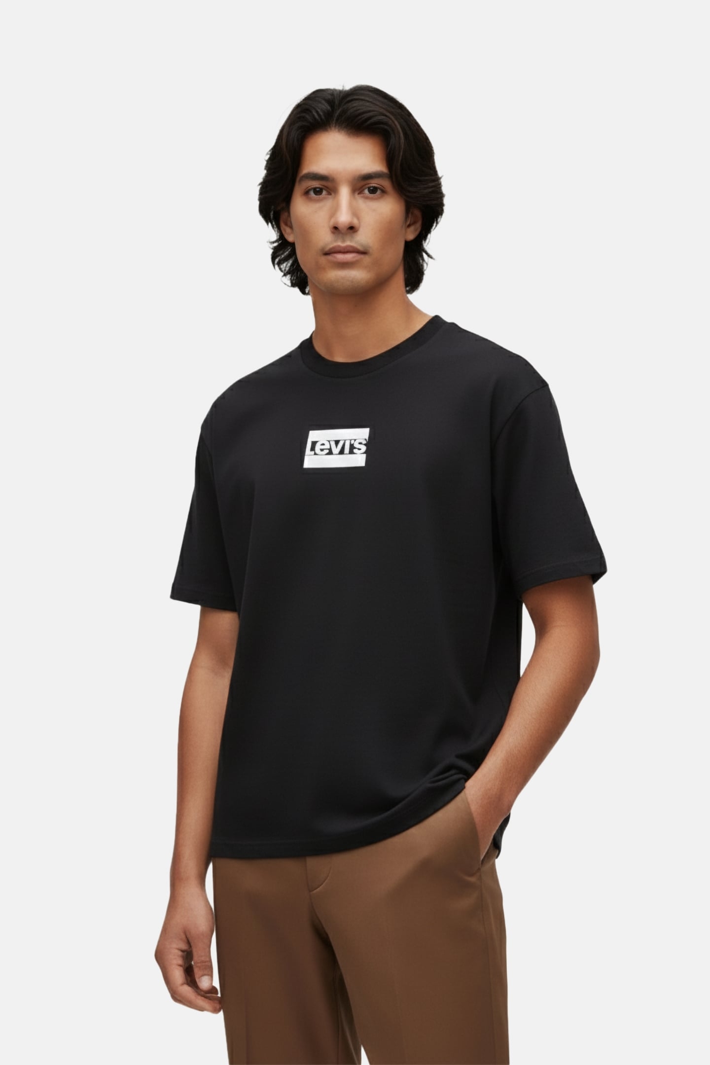 GRAPHIC CREWNECK TEE MINI SPORTSWEAR BLACK 1