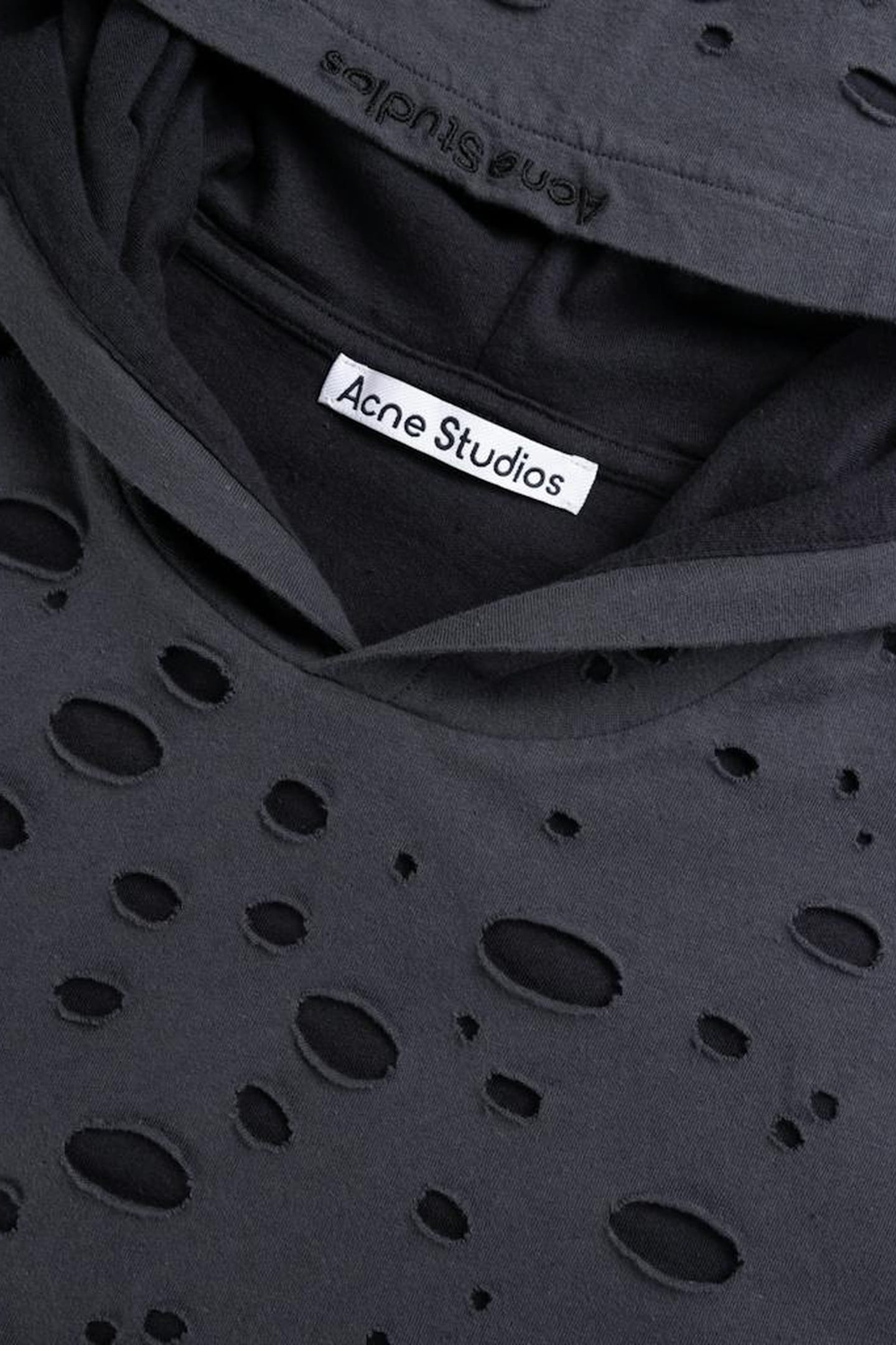 ACNE STUDIOS – LAYERED KNIT TOP BLACK 5