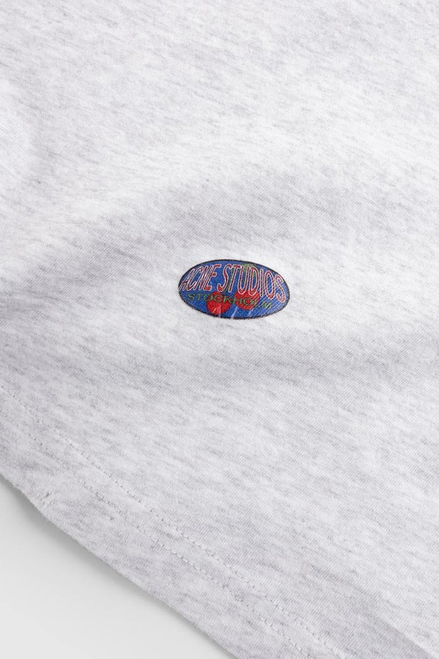 ACNE STUDIOS – LOGO T-SHIRT GREY 4