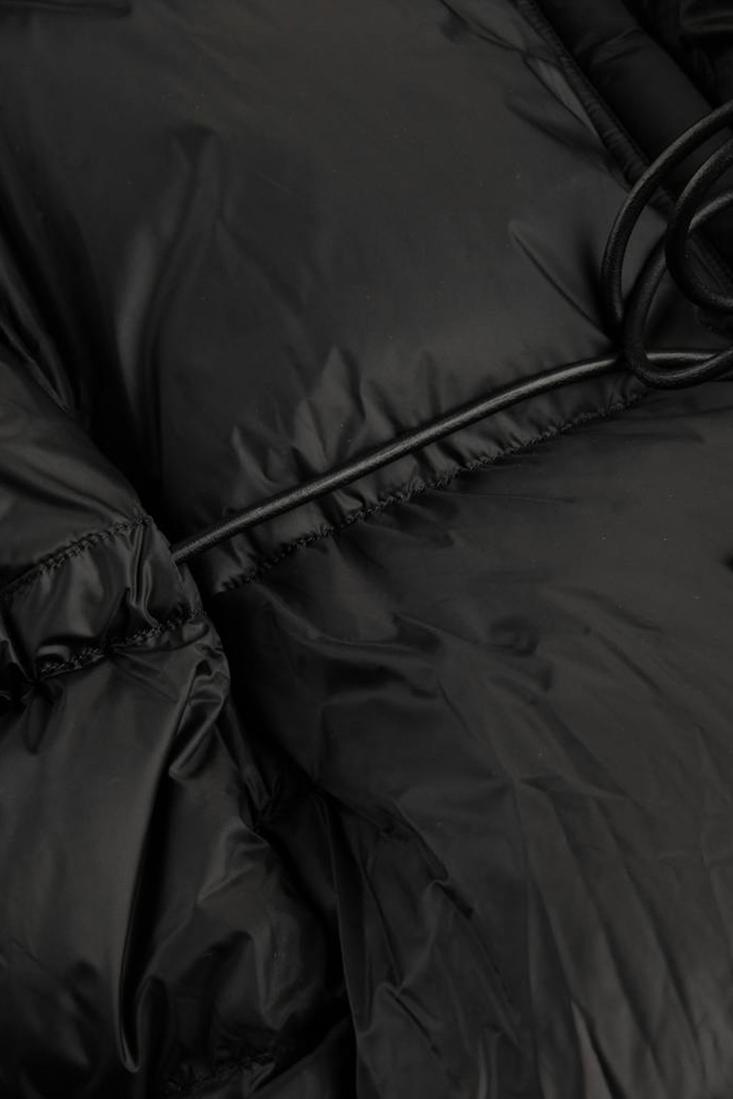 RICK OWENS – SAIL DOWN WOVEN PUFFER JACKET BLACK 3