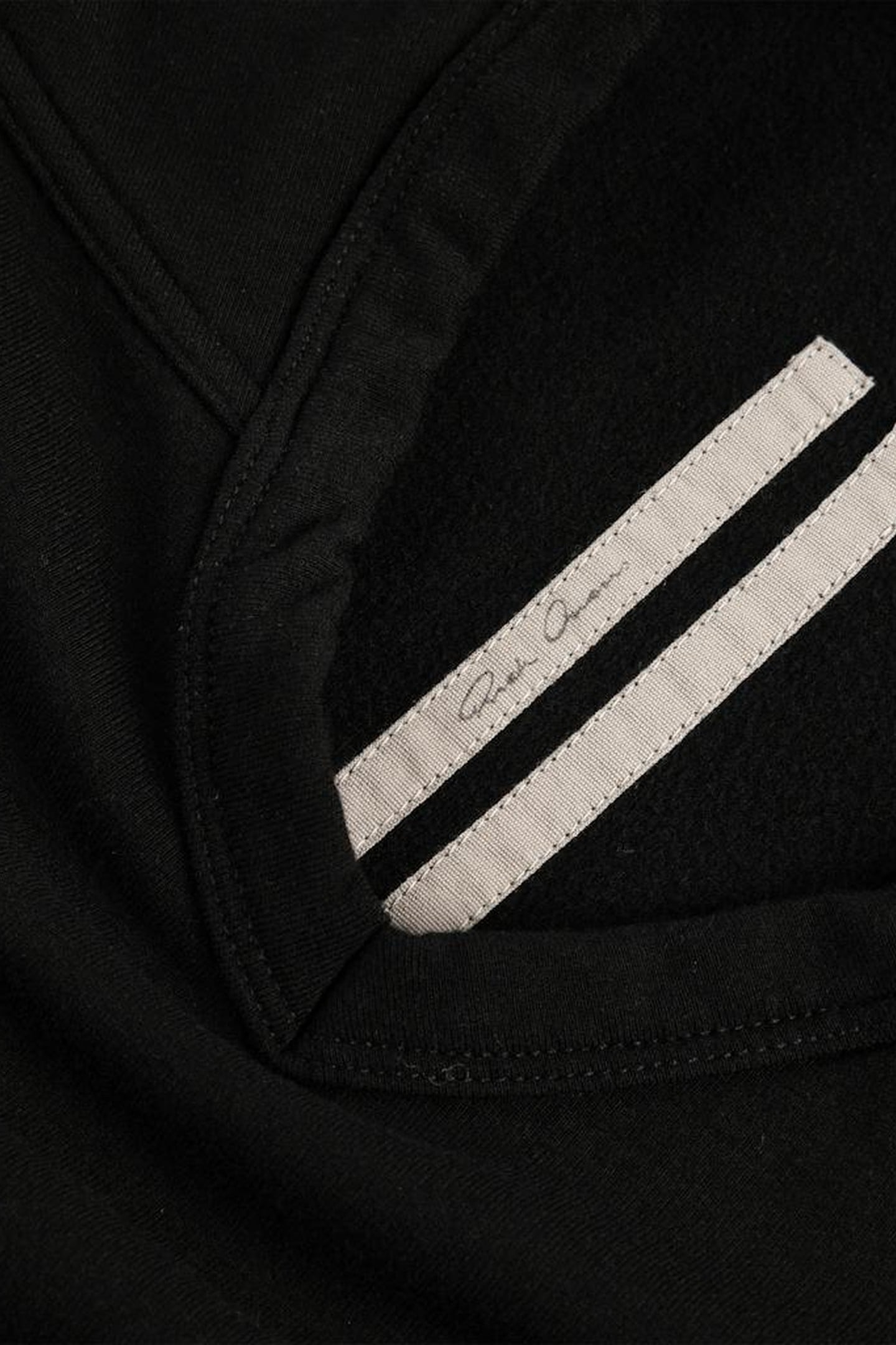 RICK OWENS – KNIT LONG-SLEEVE T-SHIRT BLACK 3