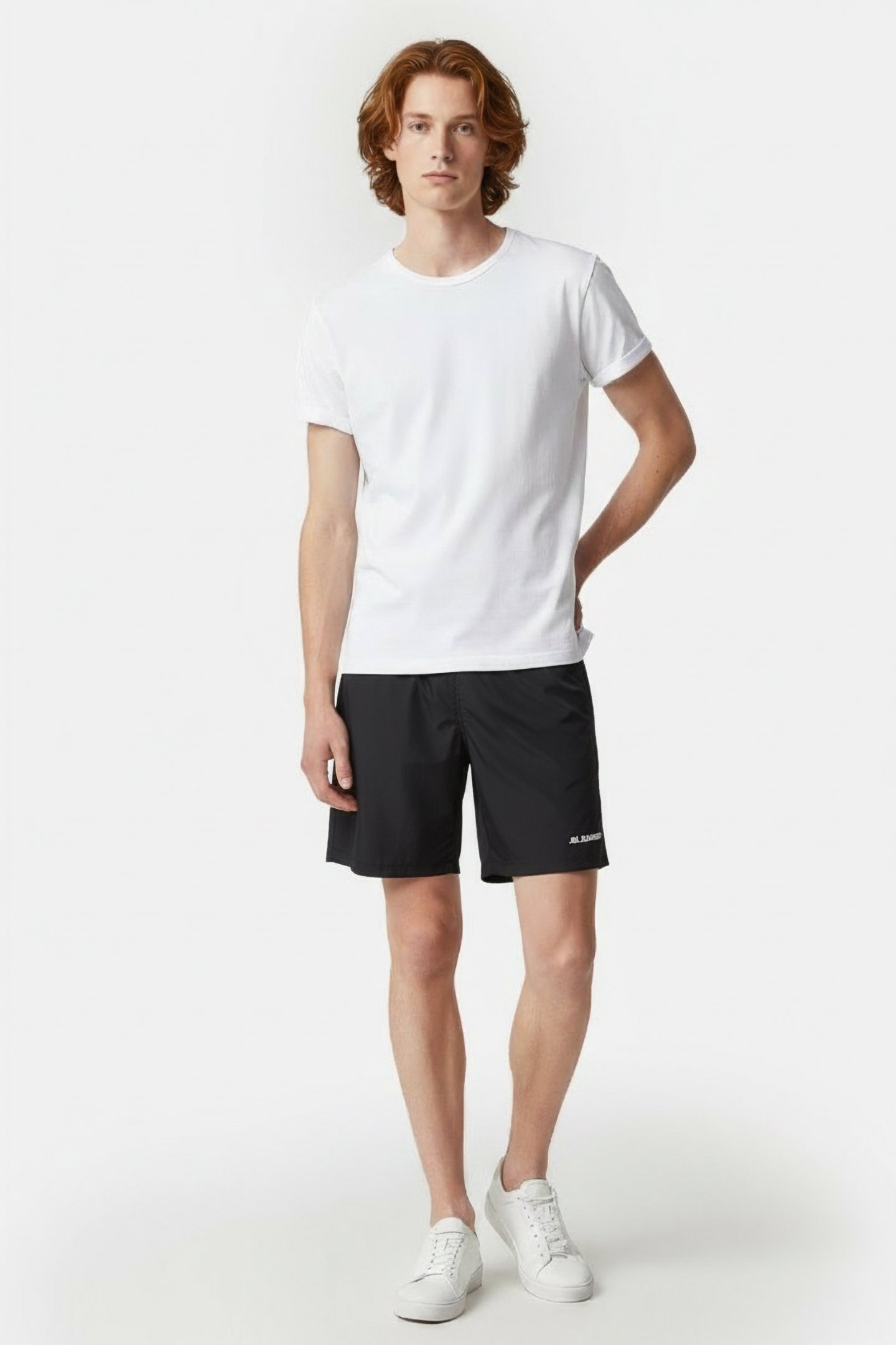 JIL SANDER – LONG BOXER BLACK 1