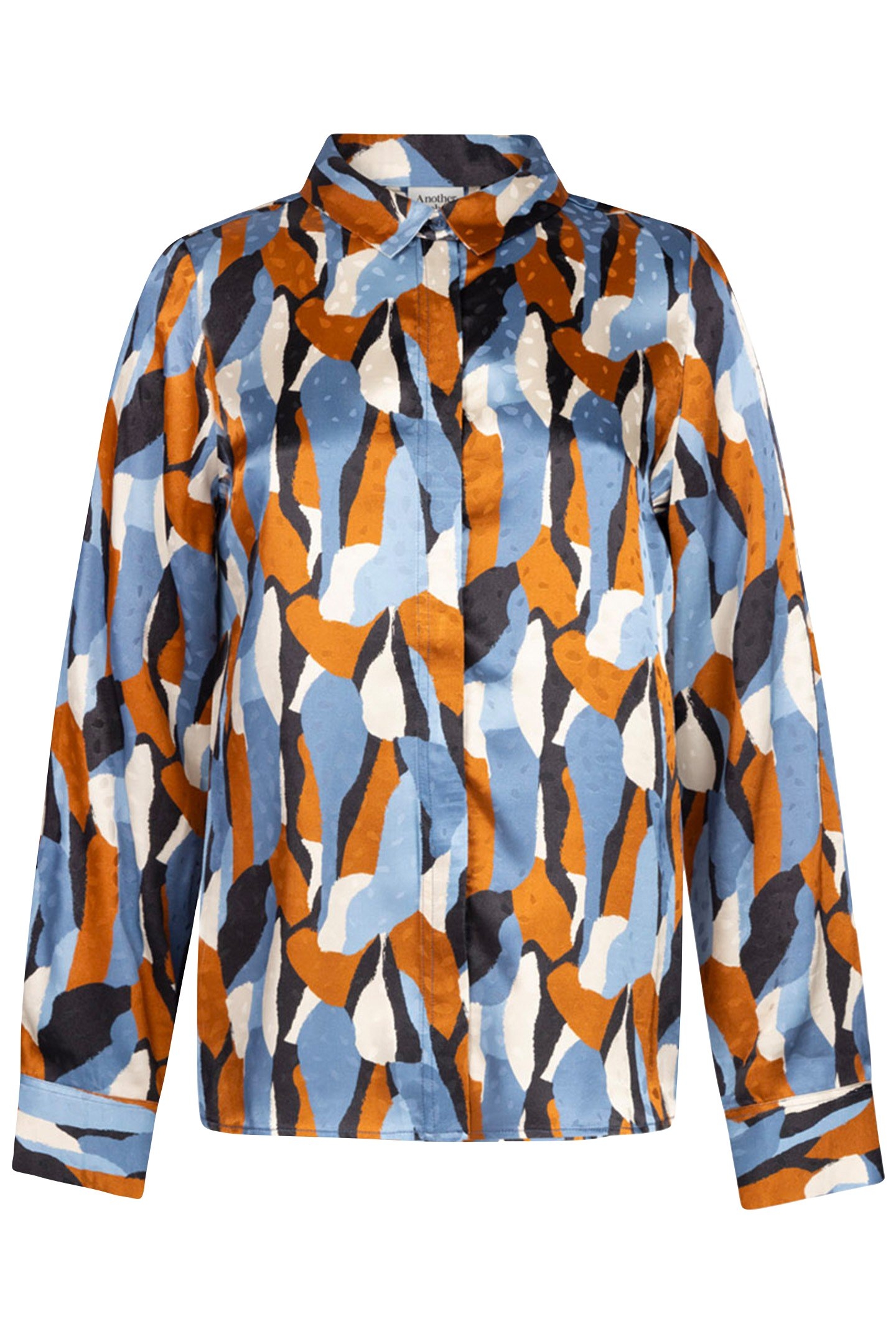 DREISER MULTI SHIRT LONG SLEEVE BLUE HORIZON CHARCOAL 1