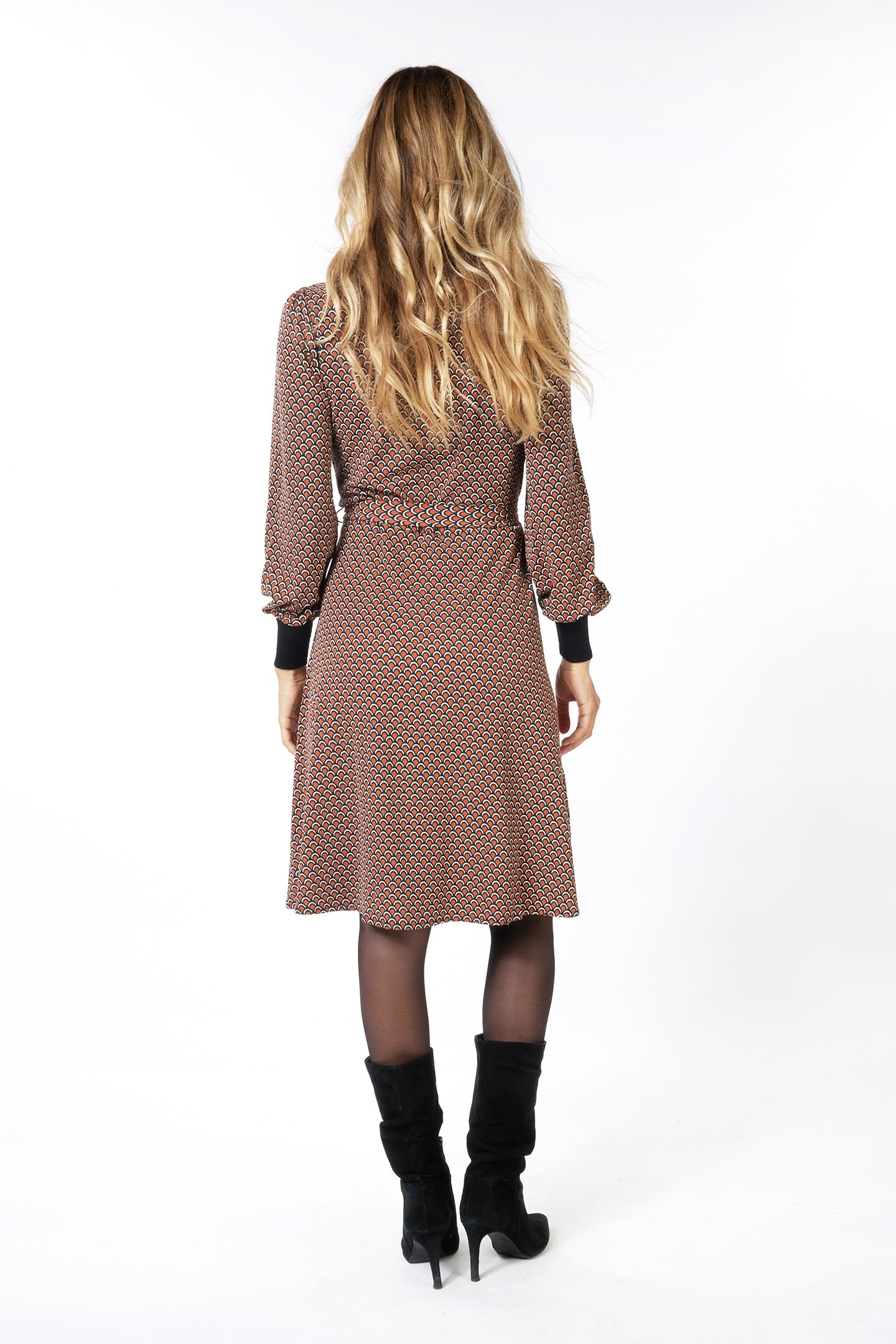 DRESS SCALLOPED SJ PRINT 5