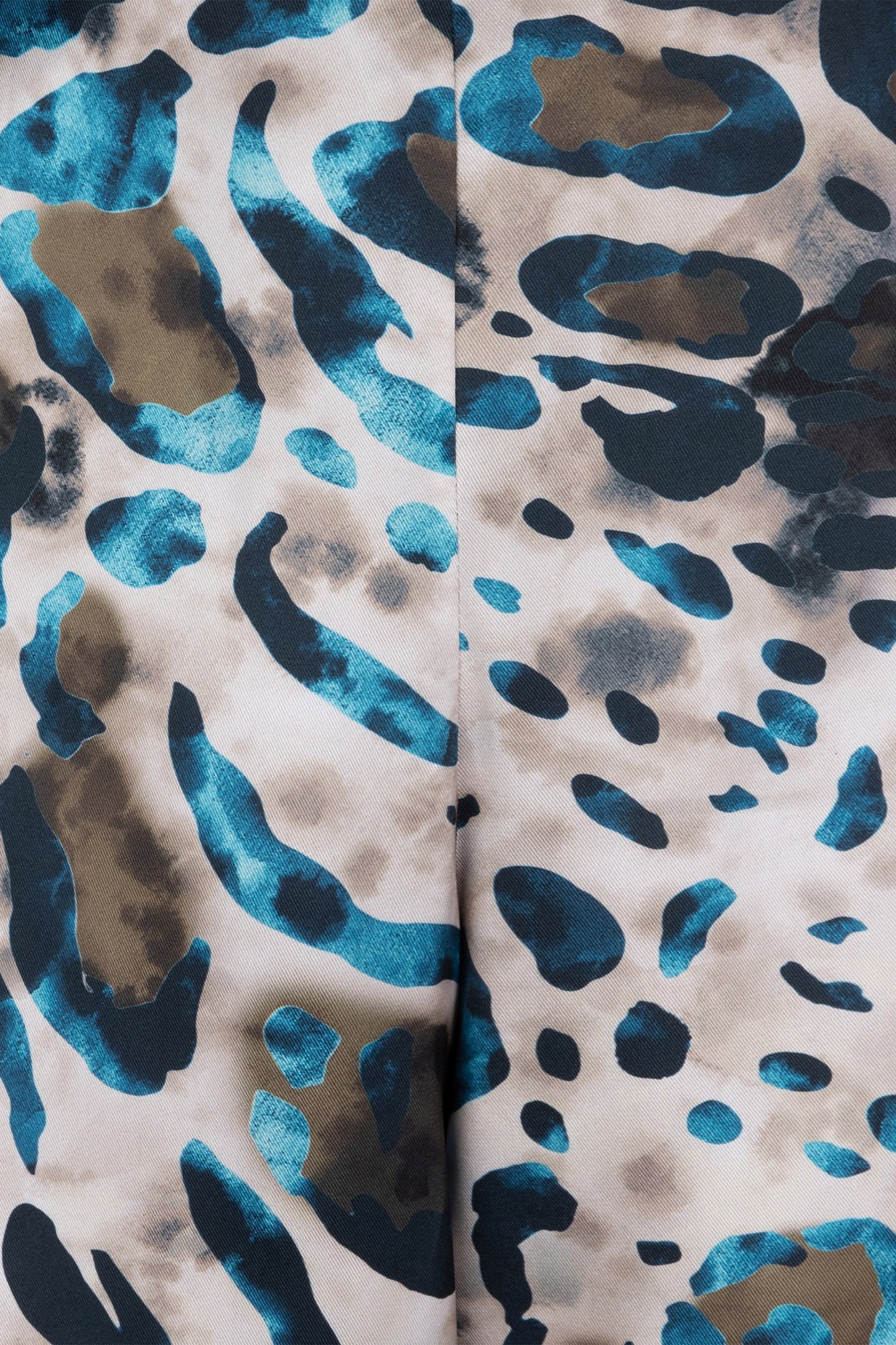 TROUSERS SATEEN ANIMAL ROOTS PRINT 7