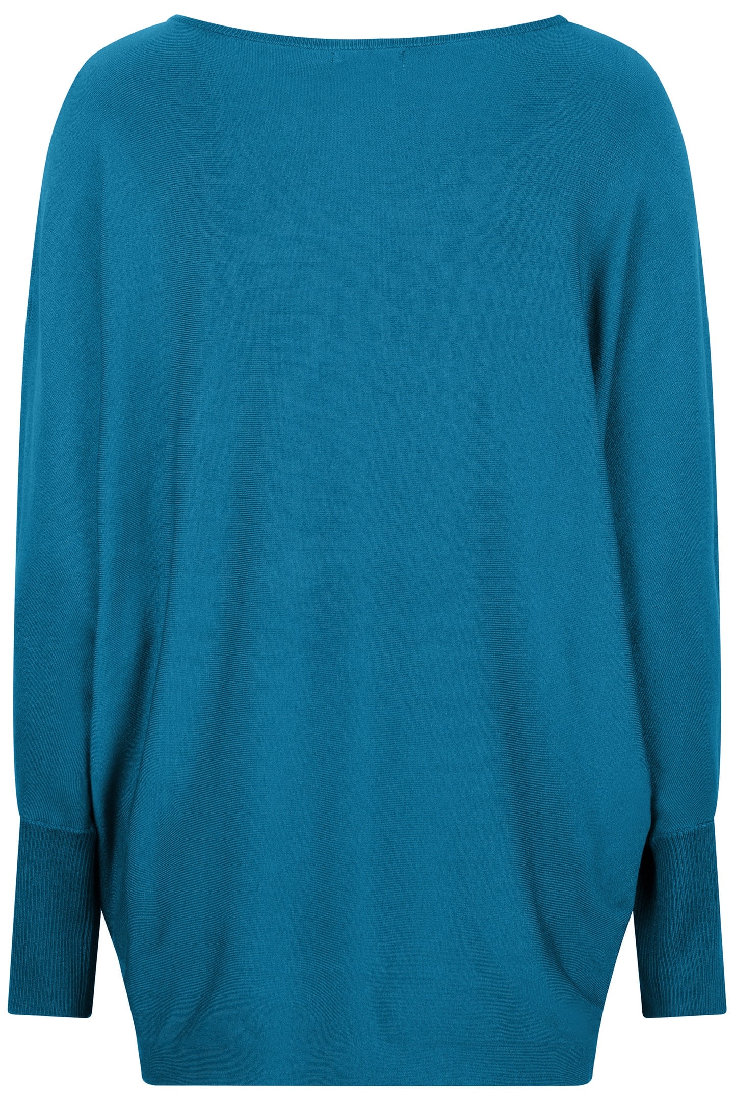SWEATER BATWING BUTTONED CUFF PETROL 4