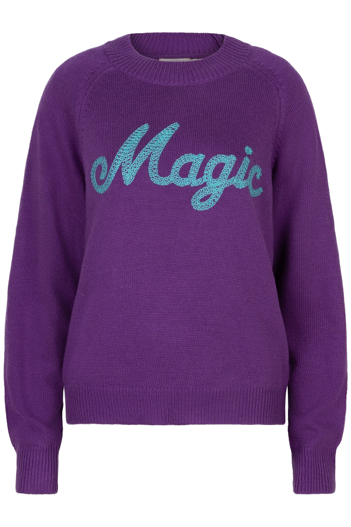 SWEATER “MAGIC” INTARSIA DEEP LAVENDER 5