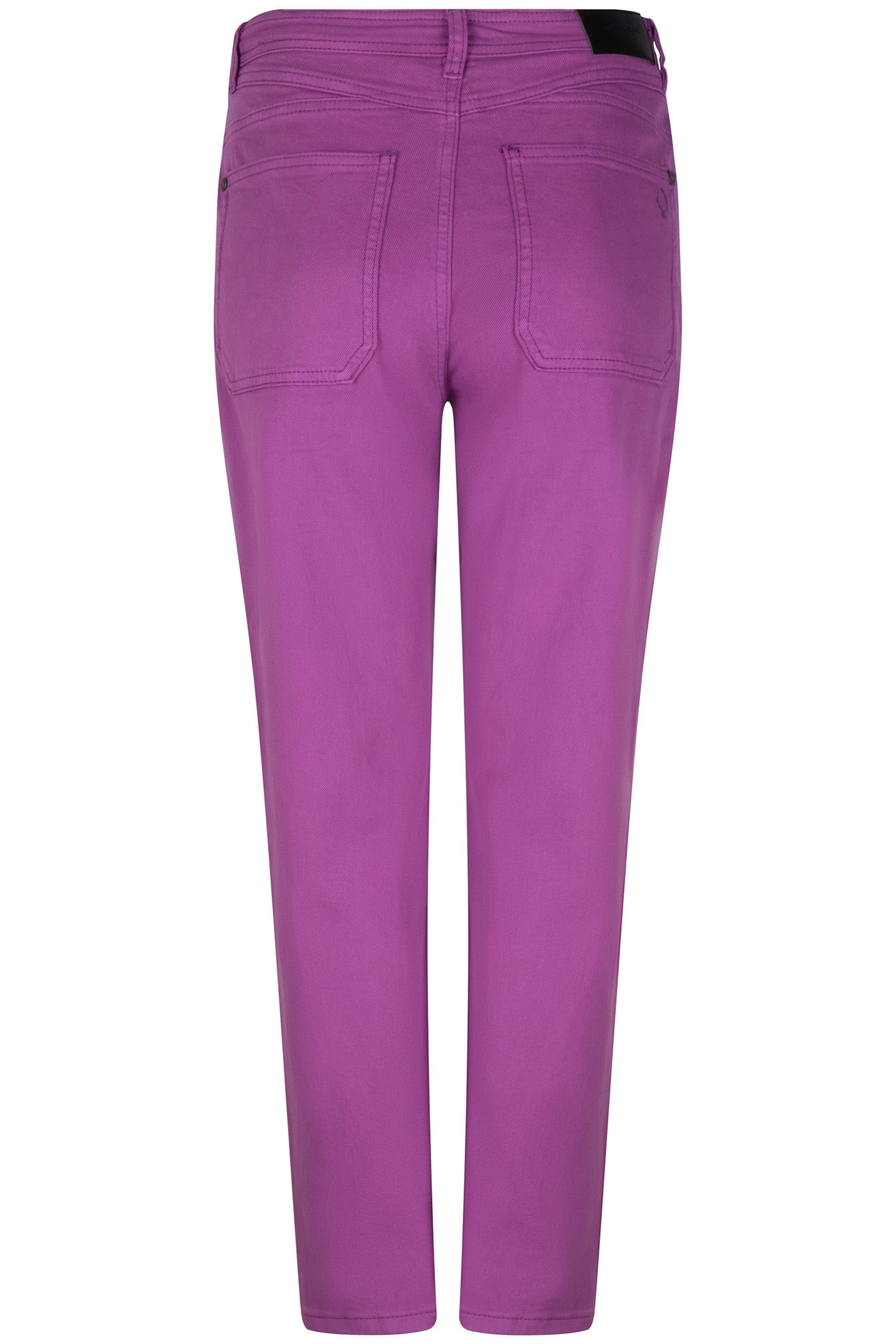 TROUSERS COLORED DENIM STRAIGHT FIT VIOLET 4
