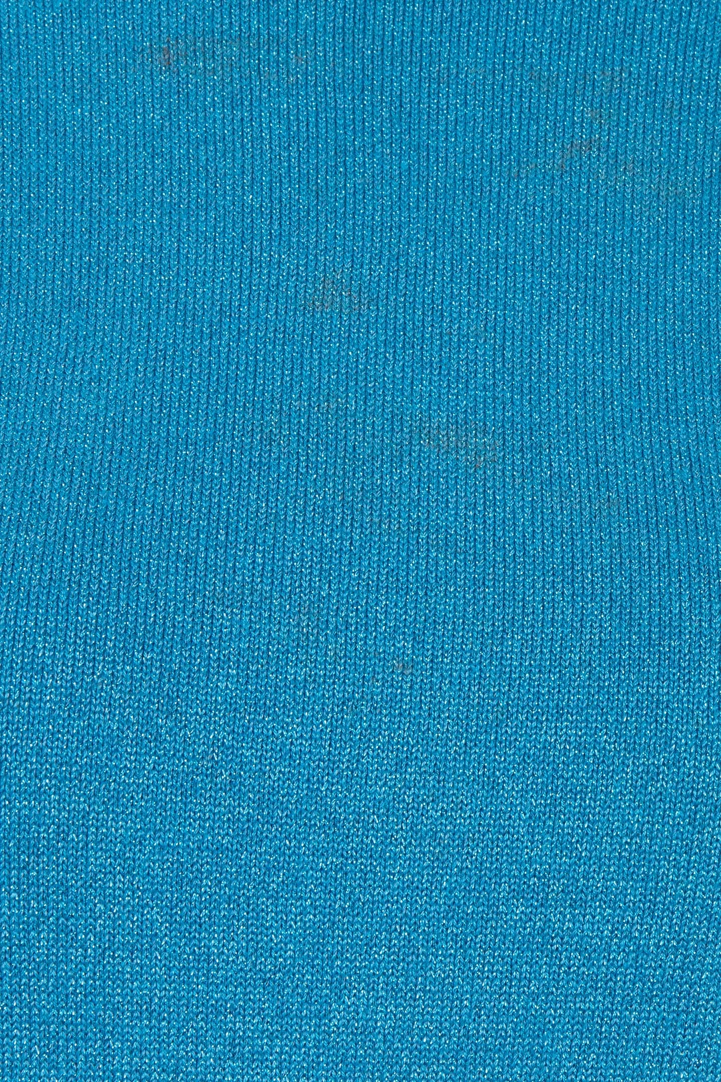 SWEATER S/SLVE LUREX PETROL 8