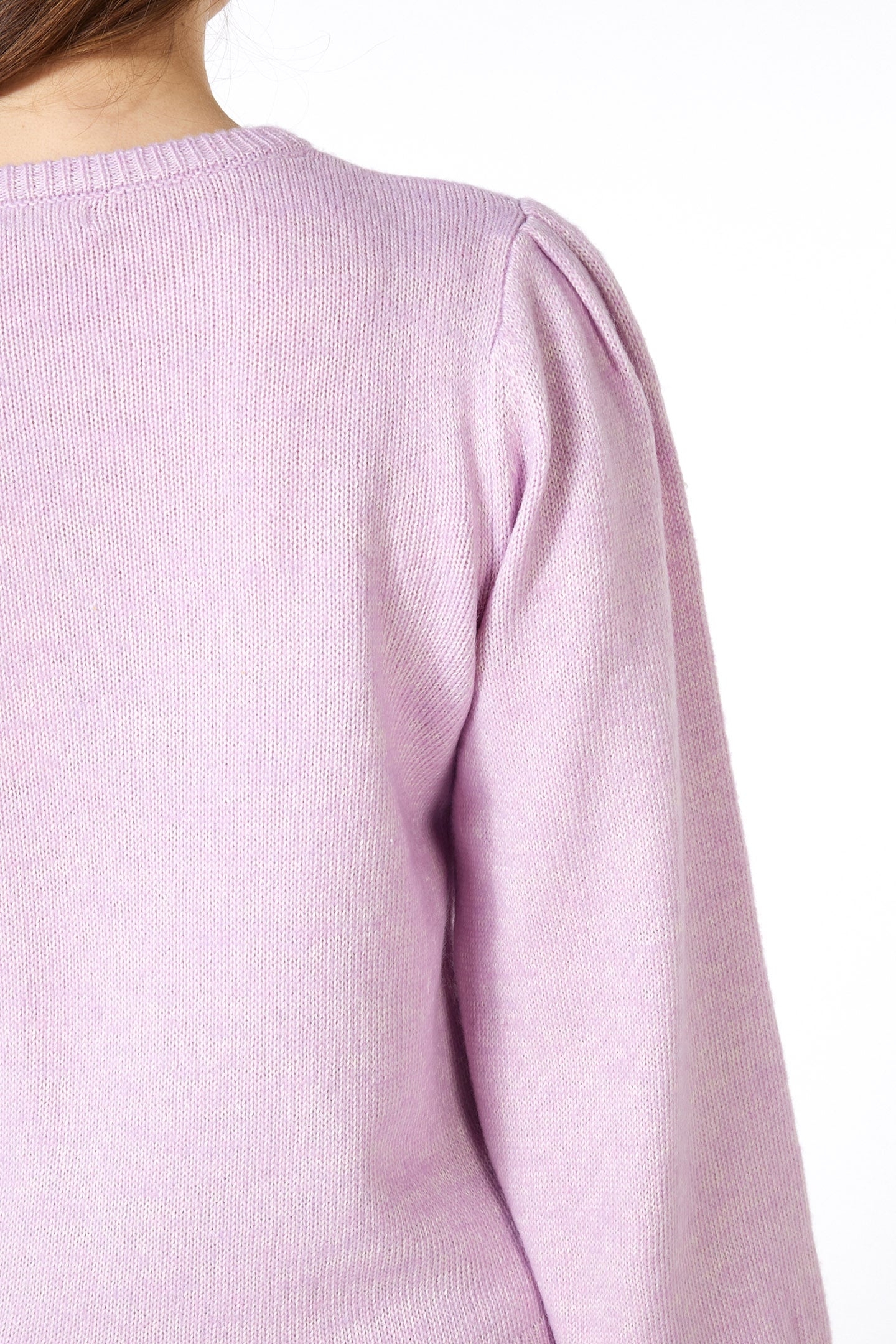 SWEATER PUFF SLVE LILAC 7